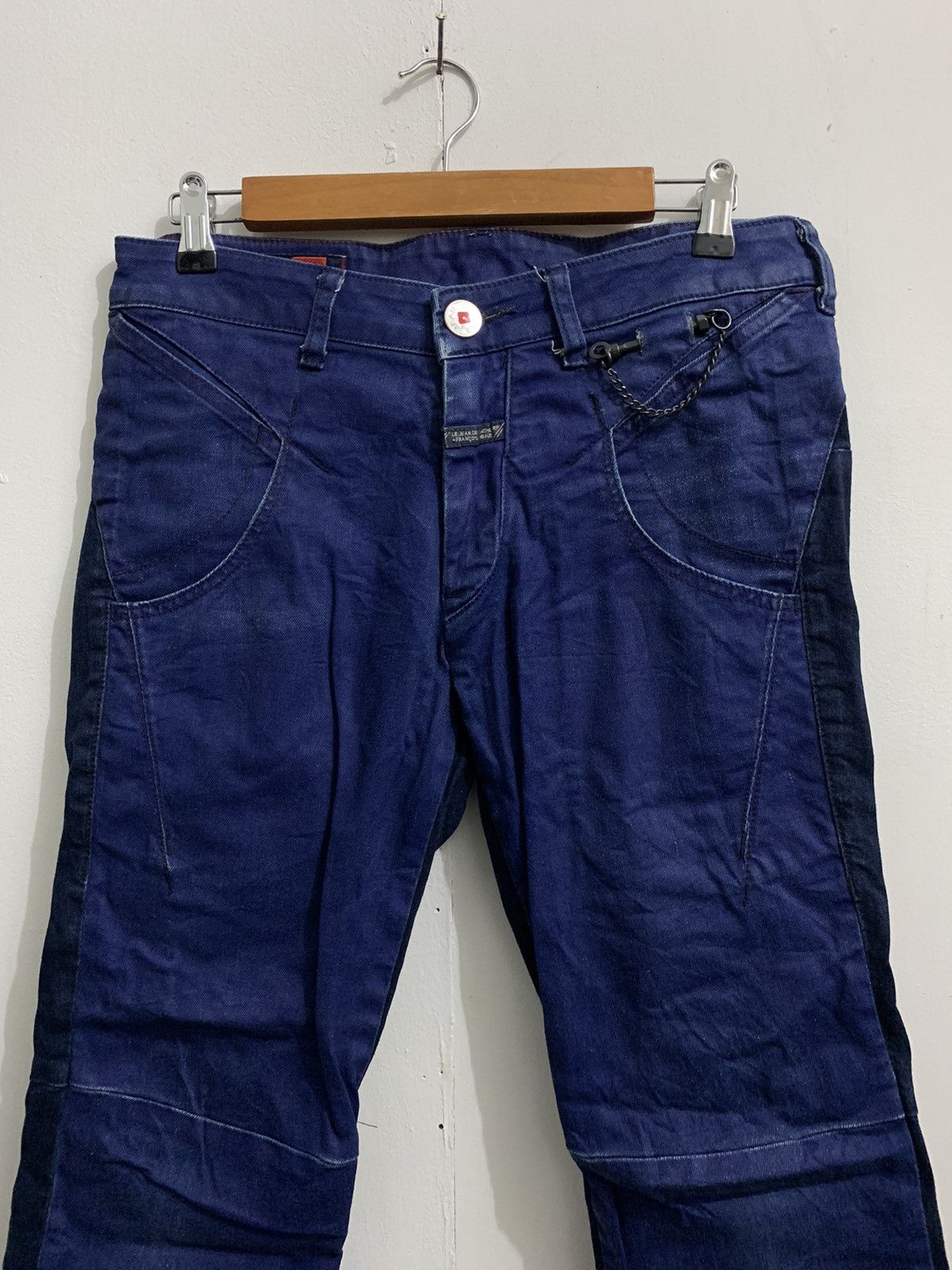 Marithe + Francois Girbaud Le Jean De Marithe Francois Girbaud Two Tone Jeans Size US 30 / EU 46 - 3 Thumbnail