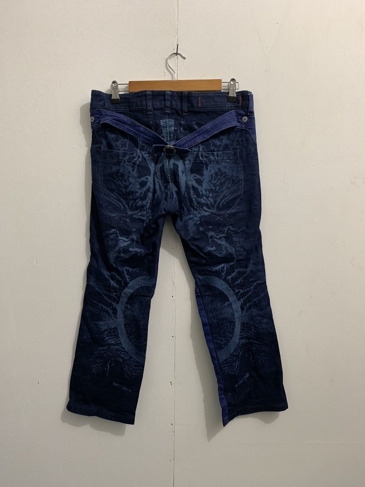 Marithe + Francois Girbaud Le Jean De Marithe Francois Girbaud Two Tone Jeans Size US 30 / EU 46 - 1 Thumbnail