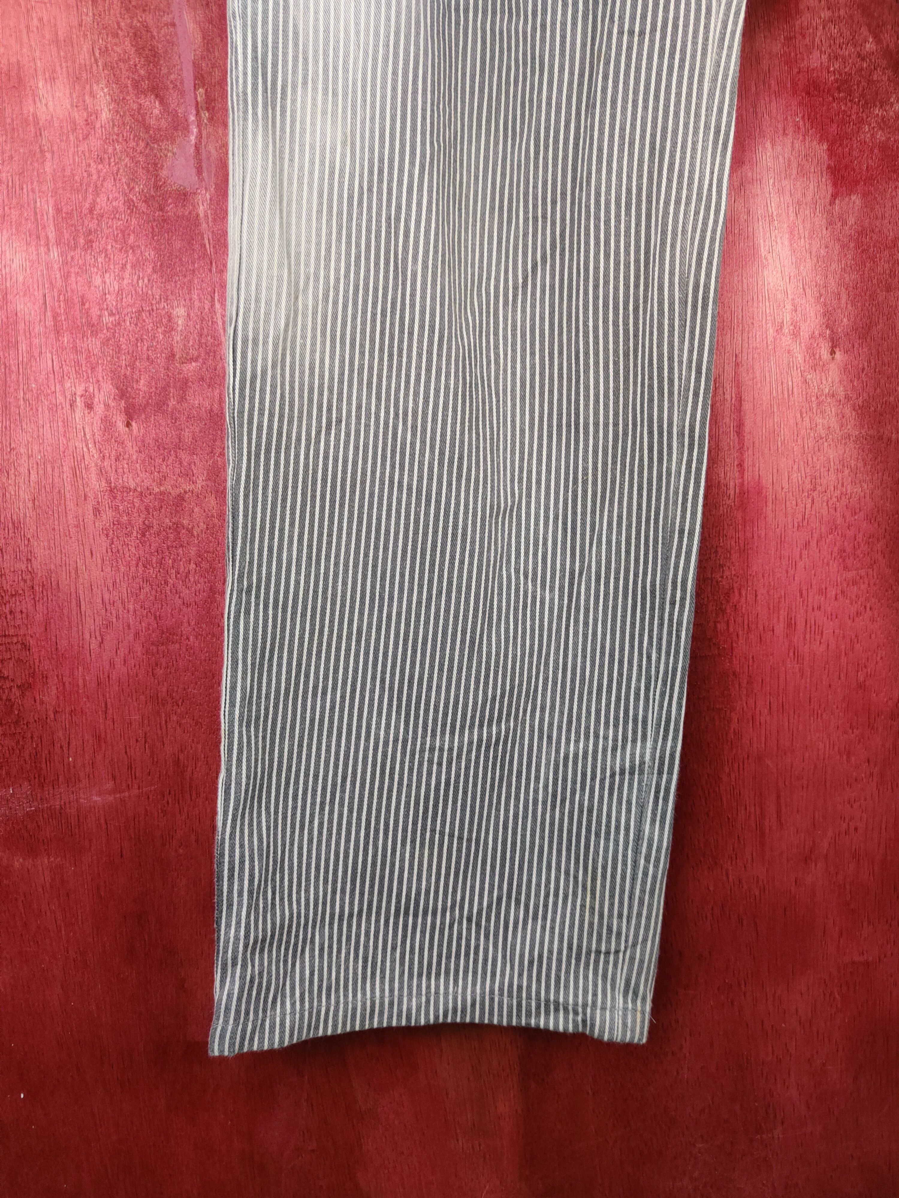 Comme Ca Ism × Japanese Brand Comme Ça Ism Gray Stripe Multipocket Casual Pants #S842 Size US 33 - 4 Thumbnail
