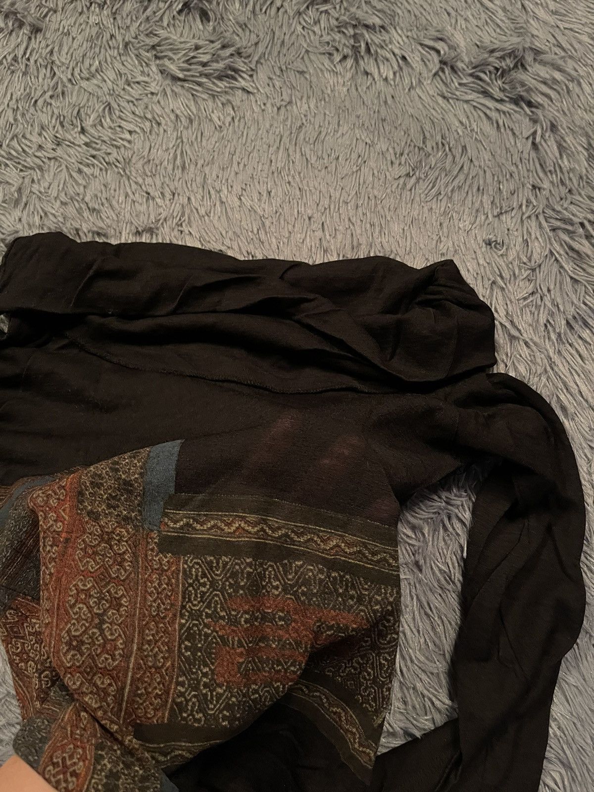 Vintage OHDD Y2K vintage avant garde JPG style mesh longsleeve Size XS / US 0-2 / IT 36-38 - 10 Thumbnail