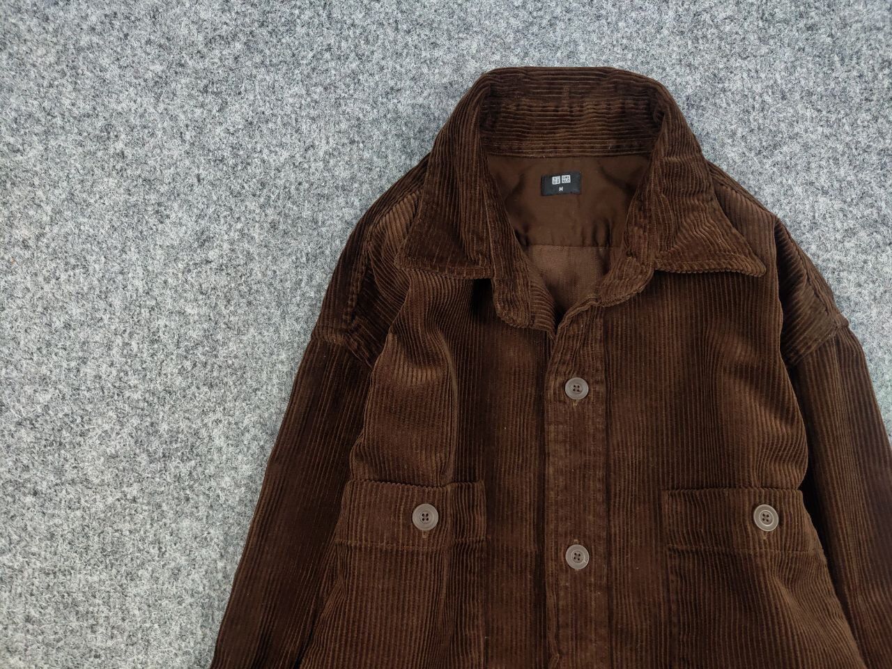 Uniqlo Uniqlo Dark brown Japanese Light Overshirt Pocket Shirt Size US M / EU 48-50 / 2 - 11 Thumbnail