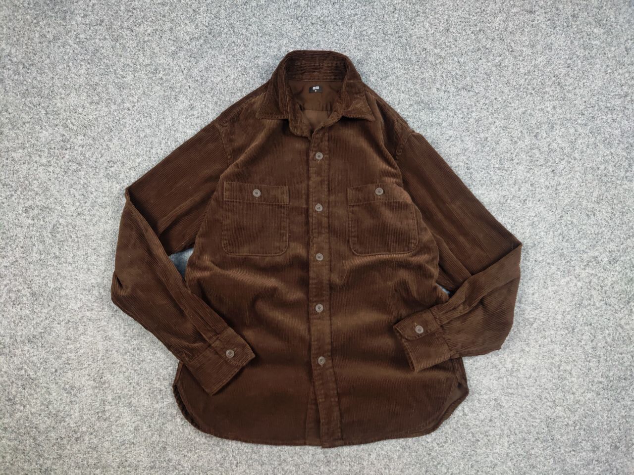 Uniqlo Uniqlo Dark brown Japanese Light Overshirt Pocket Shirt Size US M / EU 48-50 / 2 - 13 Thumbnail