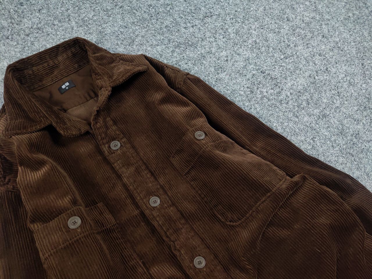 Uniqlo Uniqlo Dark brown Japanese Light Overshirt Pocket Shirt Size US M / EU 48-50 / 2 - 12 Thumbnail