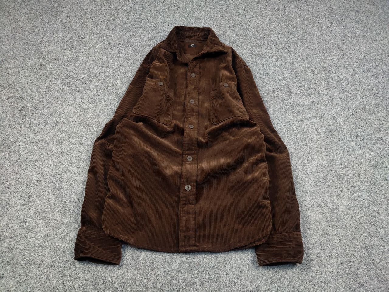 Uniqlo Uniqlo Dark brown Japanese Light Overshirt Pocket Shirt Size US M / EU 48-50 / 2 - 2 Thumbnail
