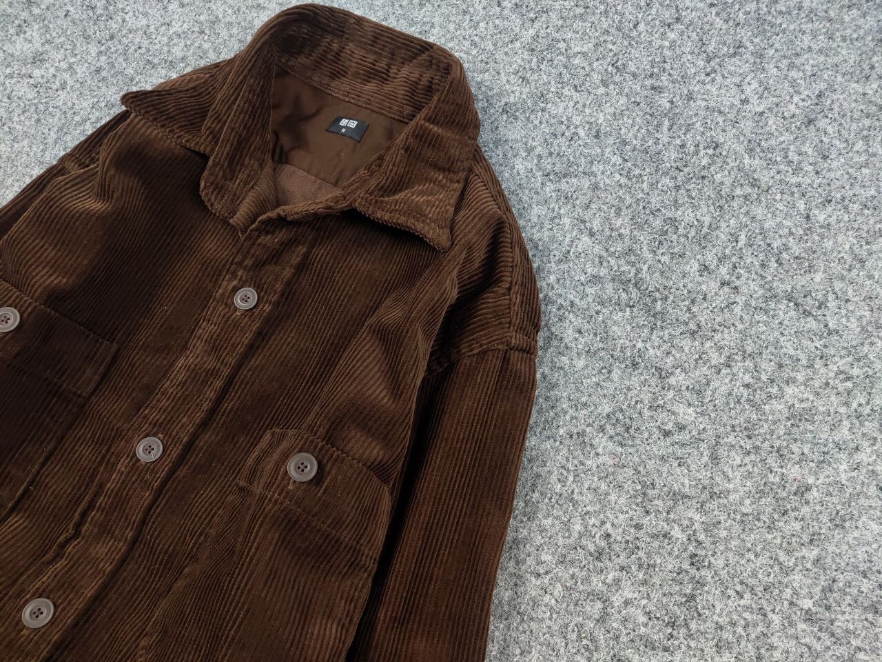 Uniqlo Uniqlo Dark brown Japanese Light Overshirt Pocket Shirt Size US M / EU 48-50 / 2 - 4 Thumbnail