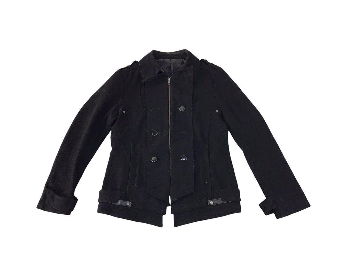 PPFM PPFM Wool Thick Biker Jacket Double Pocket Inspire Designer Size US M / EU 48-50 / 2 - 1 Thumbnail