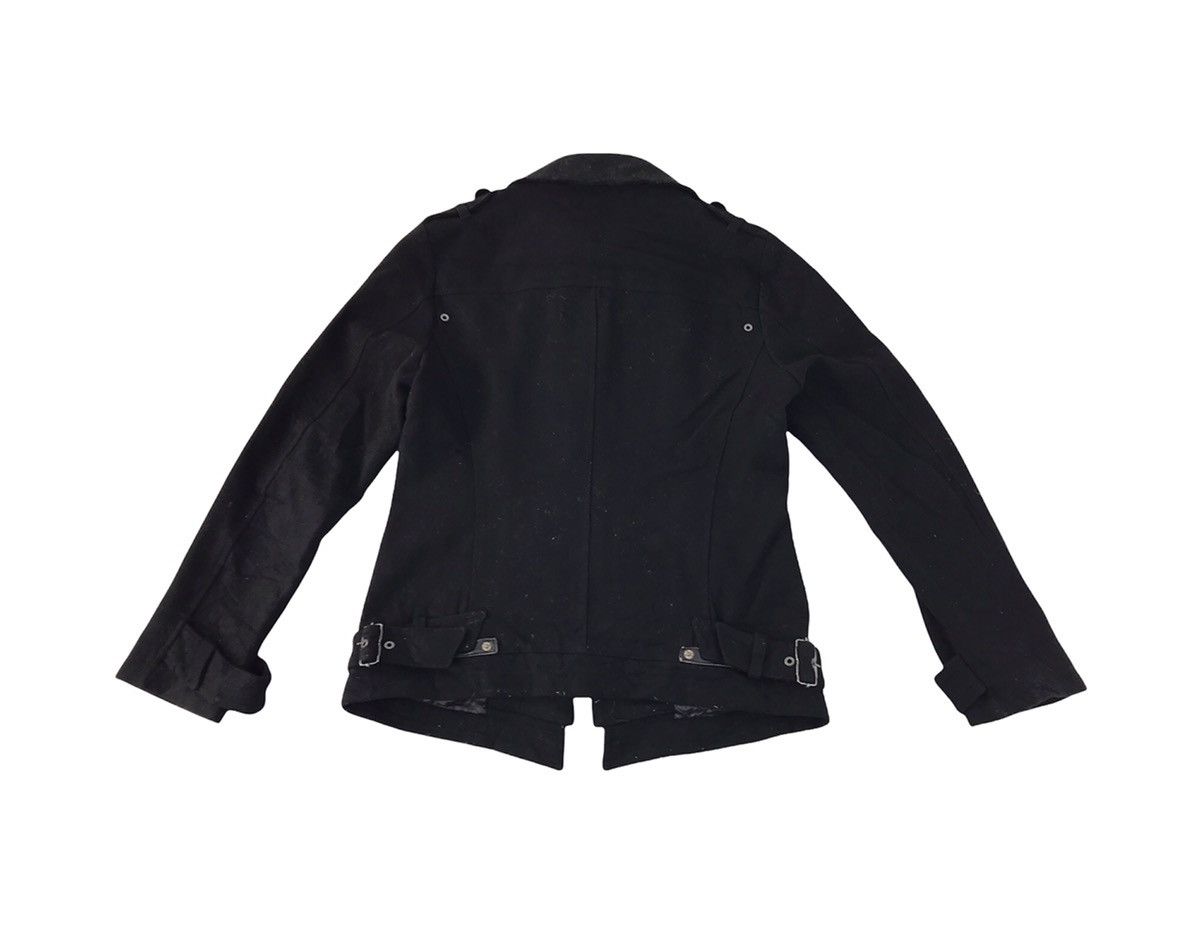 PPFM PPFM Wool Thick Biker Jacket Double Pocket Inspire Designer Size US M / EU 48-50 / 2 - 2 Thumbnail