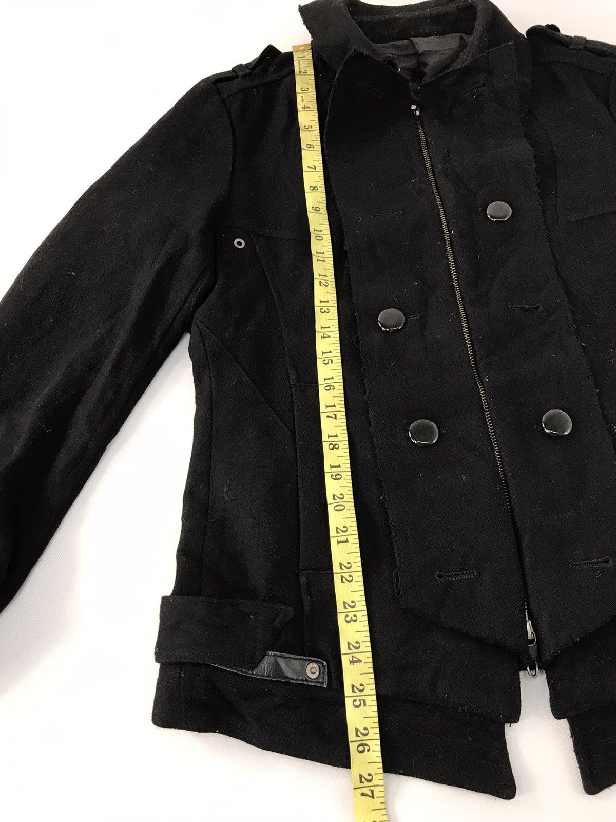 PPFM PPFM Wool Thick Biker Jacket Double Pocket Inspire Designer Size US M / EU 48-50 / 2 - 11 Thumbnail