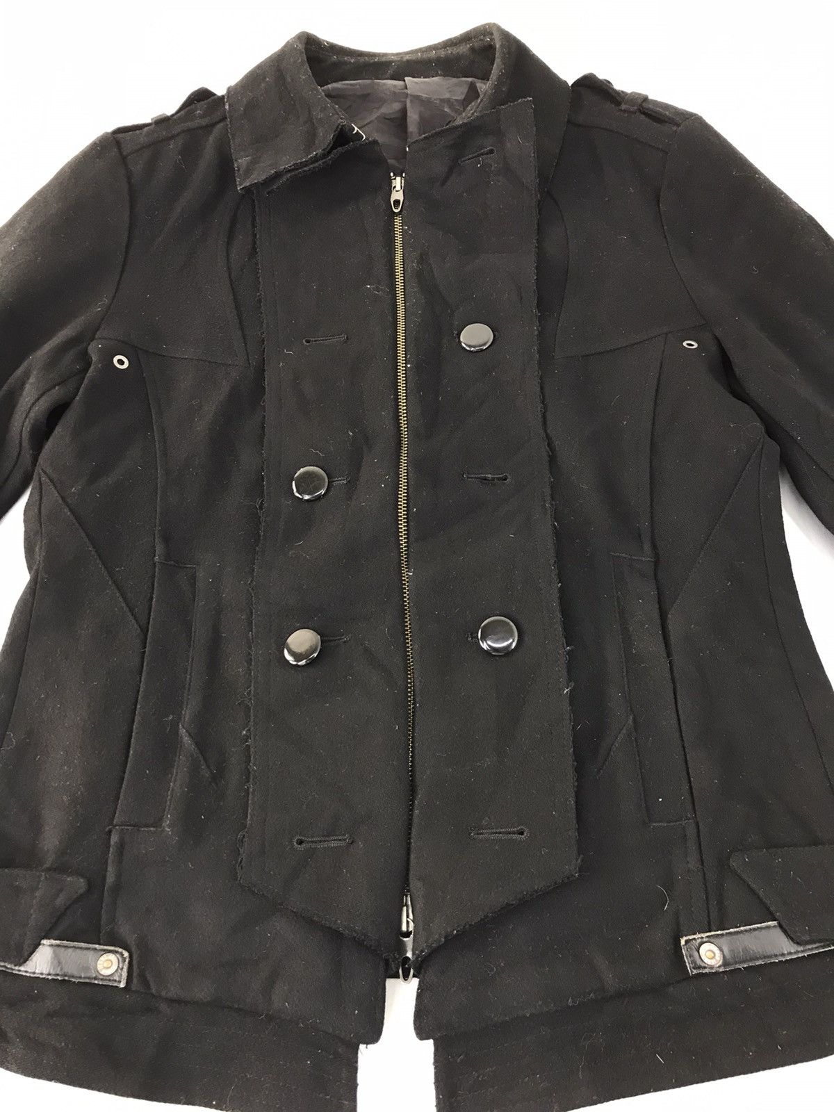PPFM PPFM Wool Thick Biker Jacket Double Pocket Inspire Designer Size US M / EU 48-50 / 2 - 3 Thumbnail