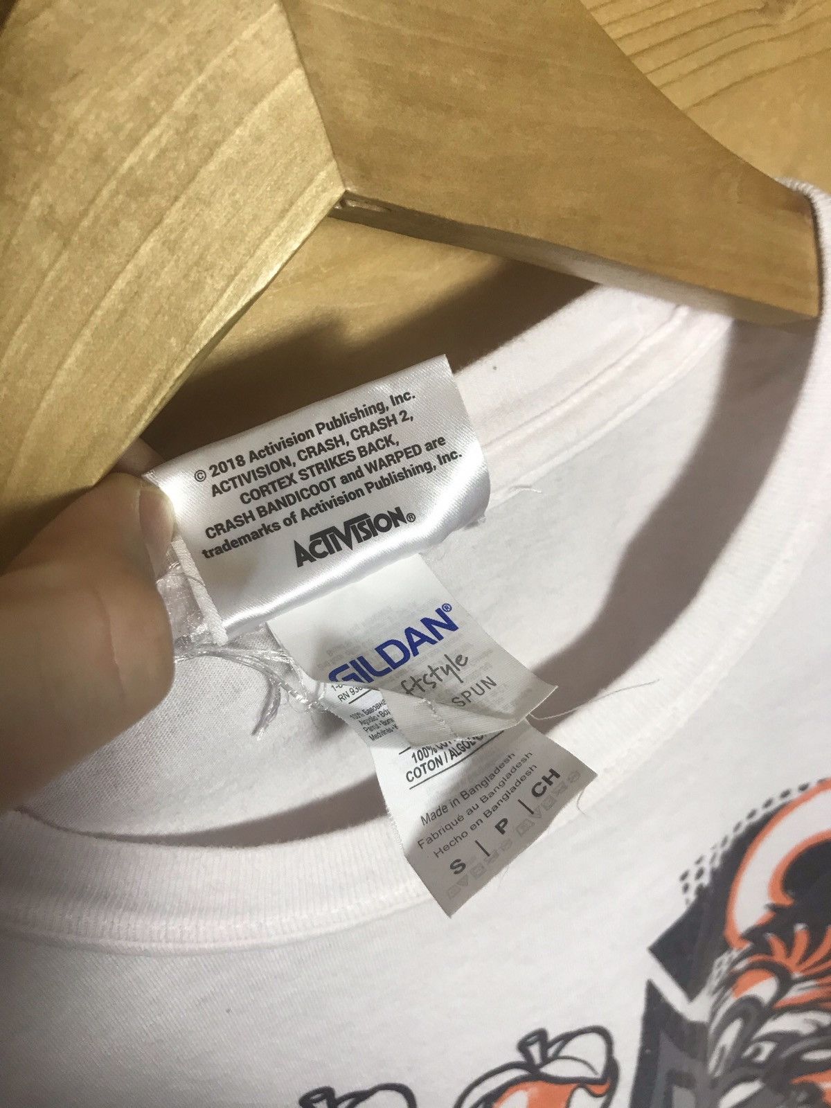 The Game 2018 Crash Bandicoot t-shirt Size US S / EU 44-46 / 1 - 6 Thumbnail