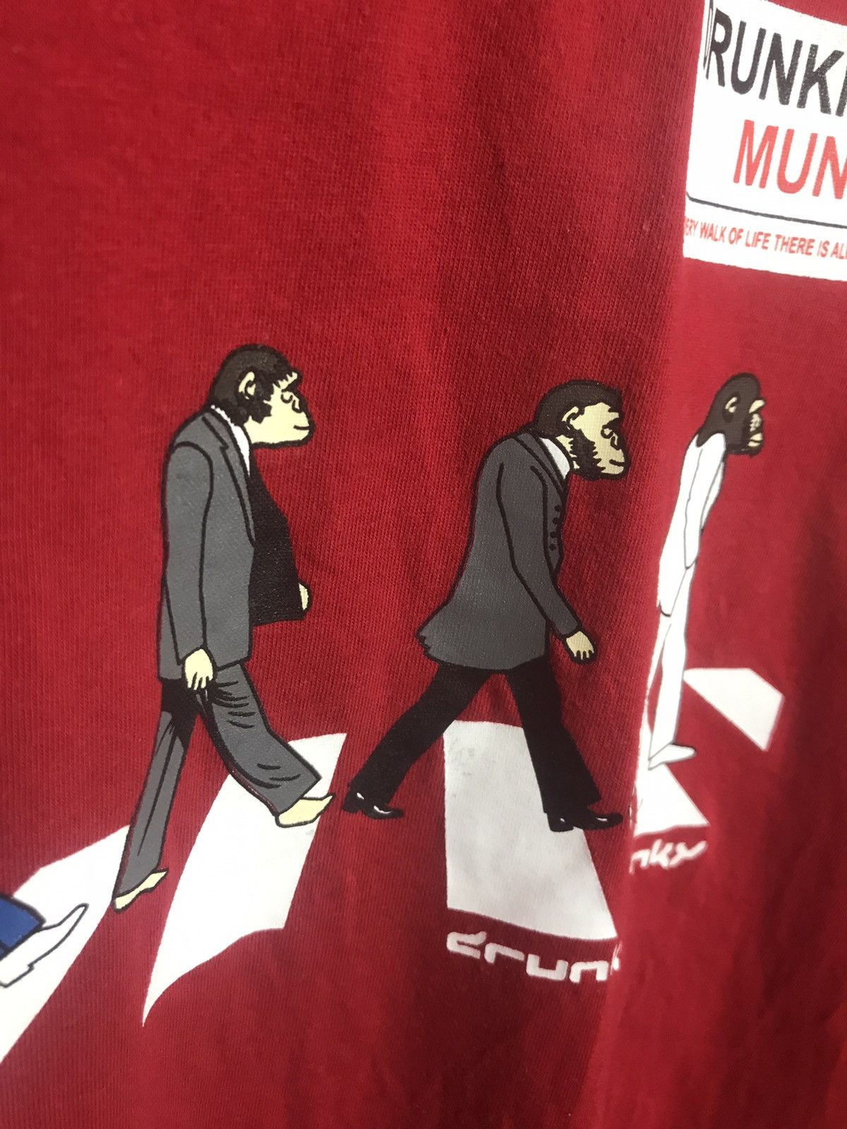 Vintage Drunk Munky t-shirt Size US XL / EU 56 / 4 - 3 Thumbnail