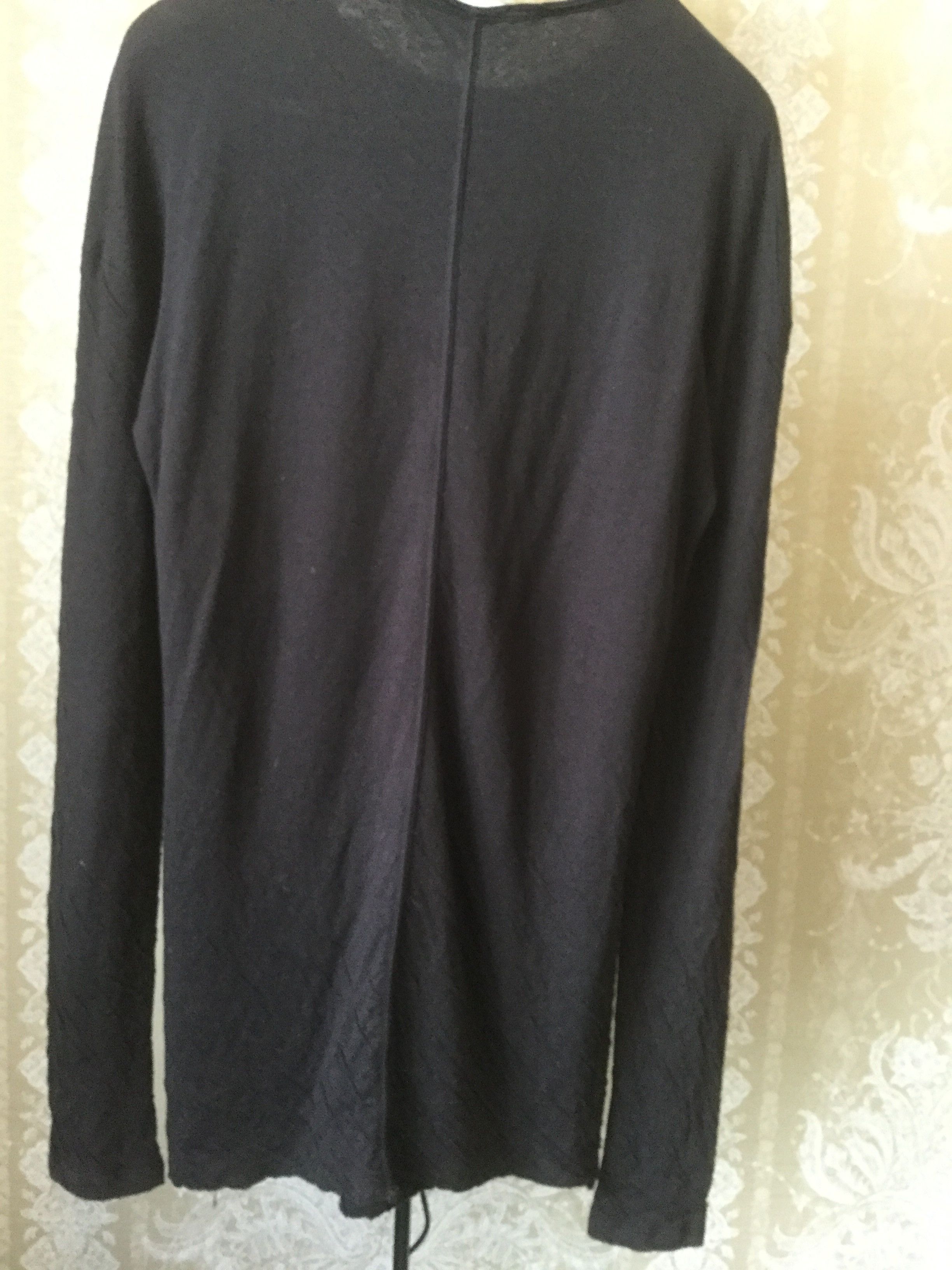 Isabel Benenato Double layer crumpled sweatshirt.Like Rick Owens or Devoa Size US M / EU 48-50 / 2 - 5 Thumbnail