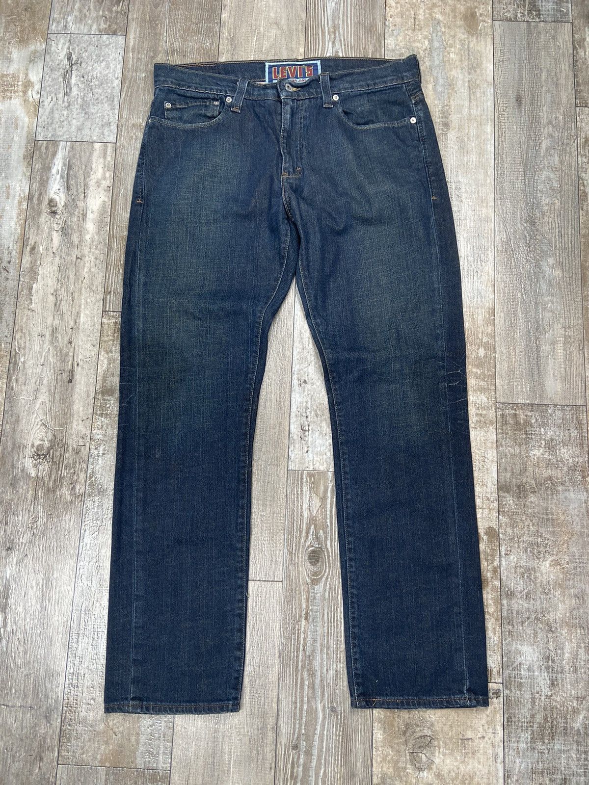 Levi's Crazy Vintage Unique Y2K Baggy Levis Blue Jeans Faded USA Size US 36 / EU 52 - 2 Thumbnail