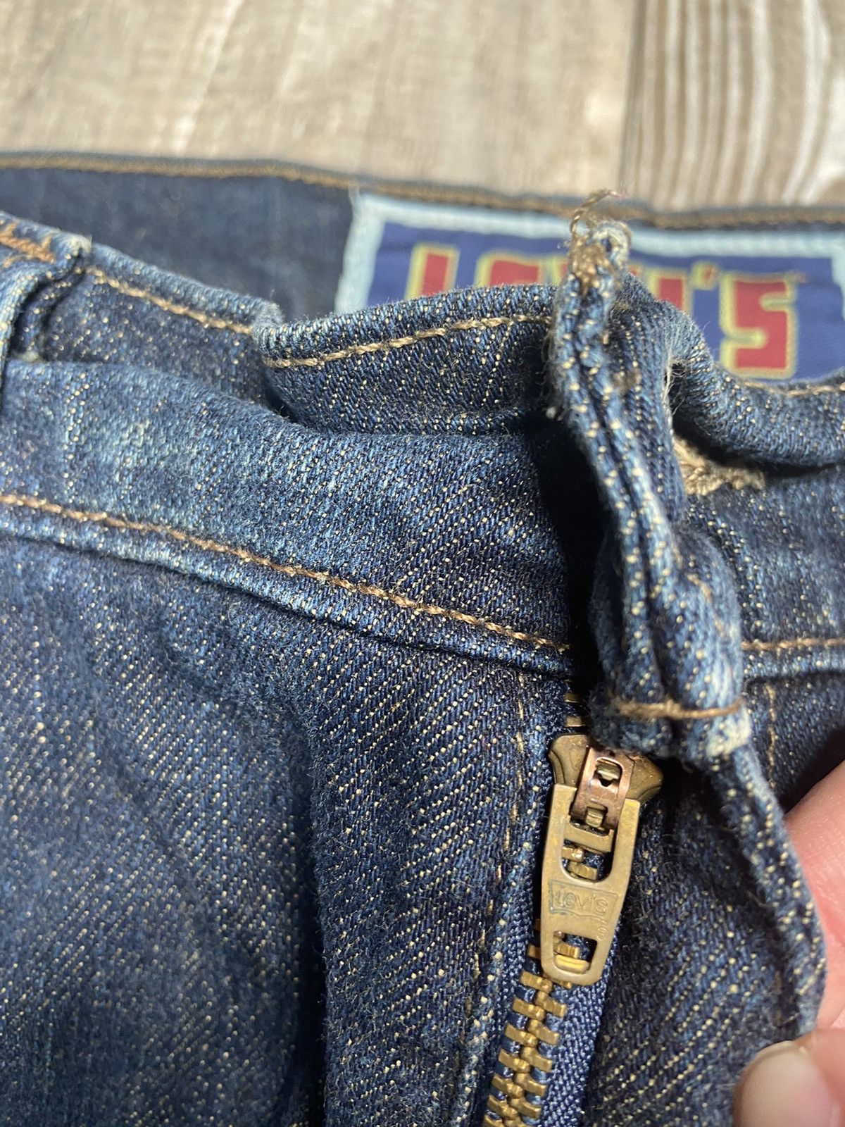 Levi's Crazy Vintage Unique Y2K Baggy Levis Blue Jeans Faded USA Size US 36 / EU 52 - 4 Thumbnail