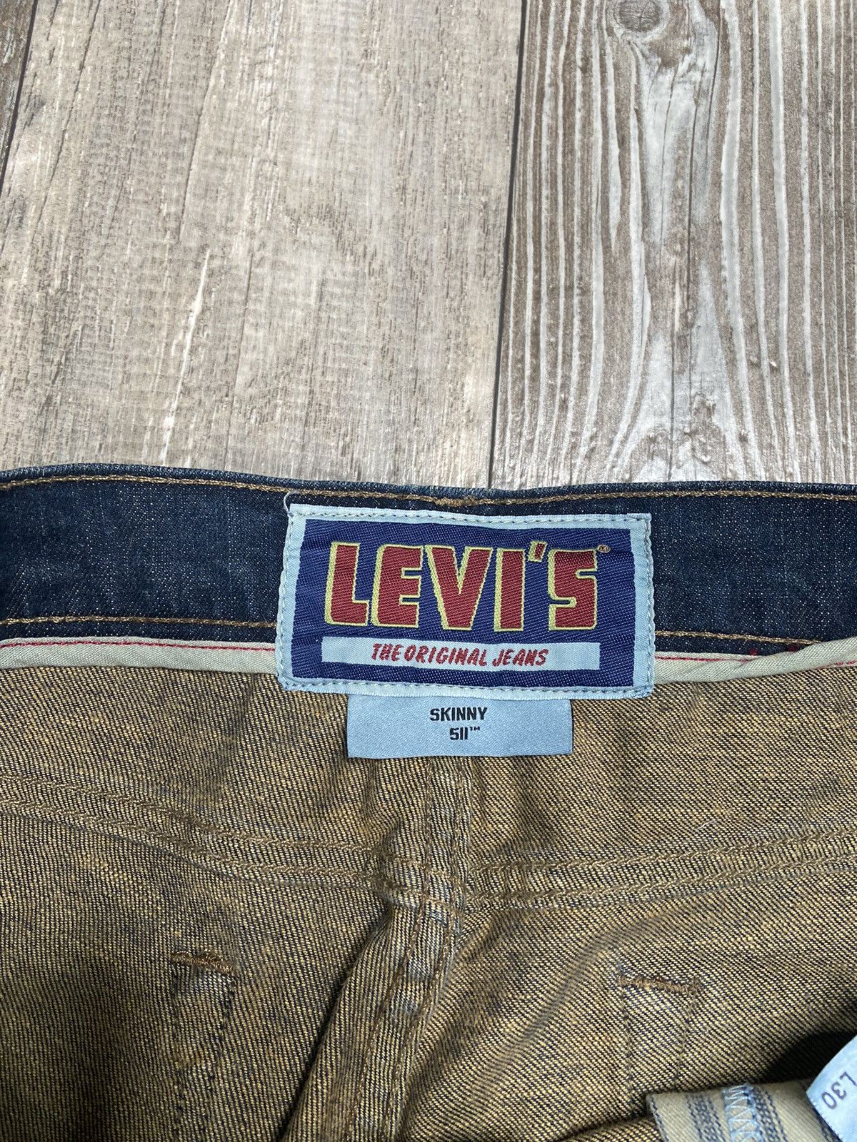 Levi's Crazy Vintage Unique Y2K Baggy Levis Blue Jeans Faded USA Size US 36 / EU 52 - 5 Thumbnail