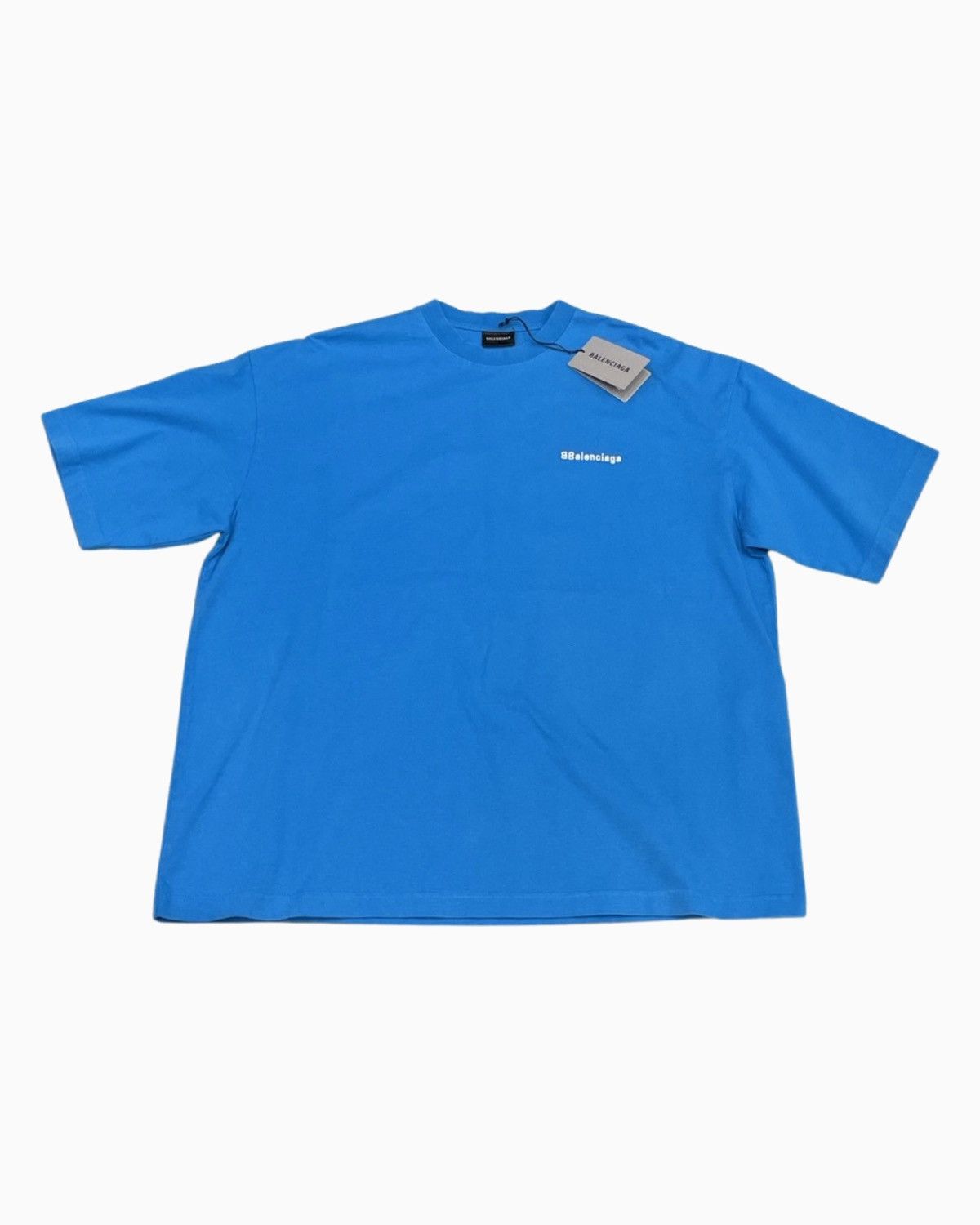 Tシャツ・カットソー Balenciaga Bb Corp T-Shirt $595 Balenciaga oversized BB logo T-shirt Size M | eBay