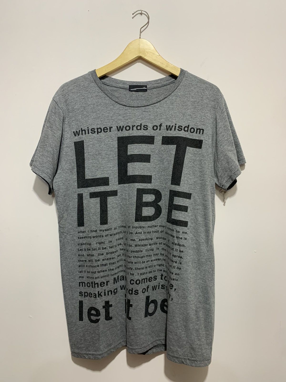 Hysteric Glamour 💸BINDINGOFFER💸Archive Lad misician x the beatles tee Size US L / EU 52-54 / 3 - 1 Thumbnail