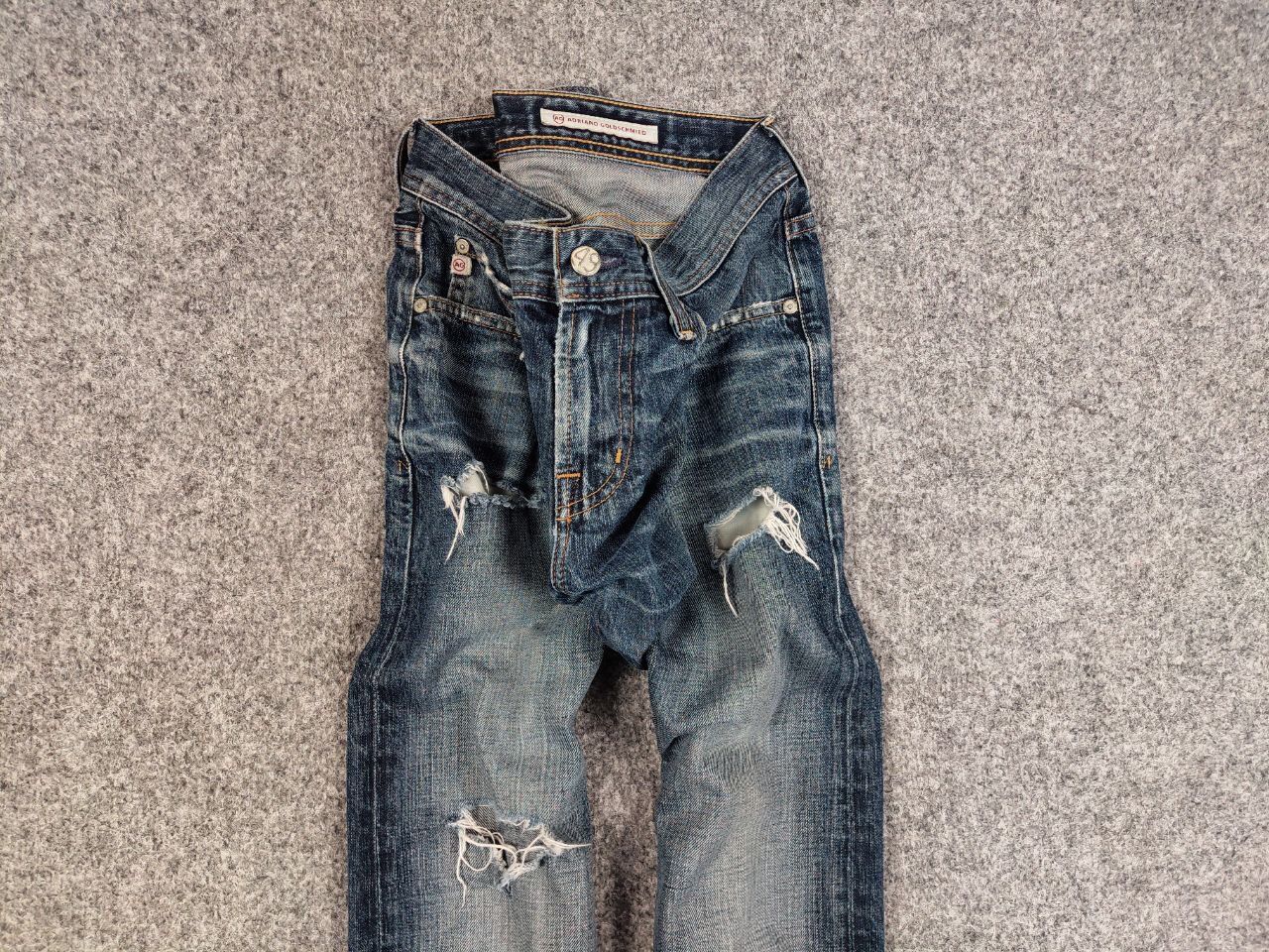 AG Adriano Goldschmied Adriano Goldschmied Distressed Denim Blue Jeans Made in USA Size US 32 / EU 48 - 8 Thumbnail