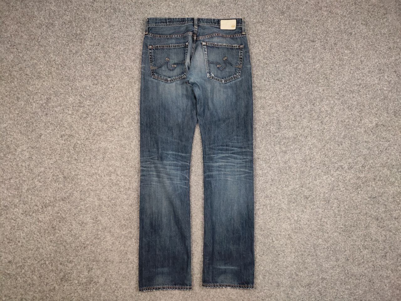 AG Adriano Goldschmied Adriano Goldschmied Distressed Denim Blue Jeans Made in USA Size US 32 / EU 48 - 14 Thumbnail
