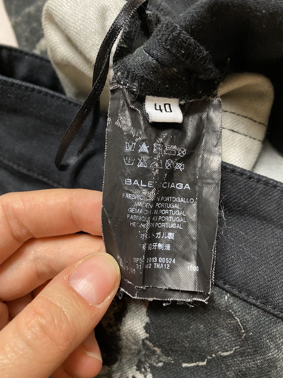 Balenciaga Balenciaga black cotton pants trousers vintage y2k designer Size 27" / US 4 / IT 40 - 5 Thumbnail