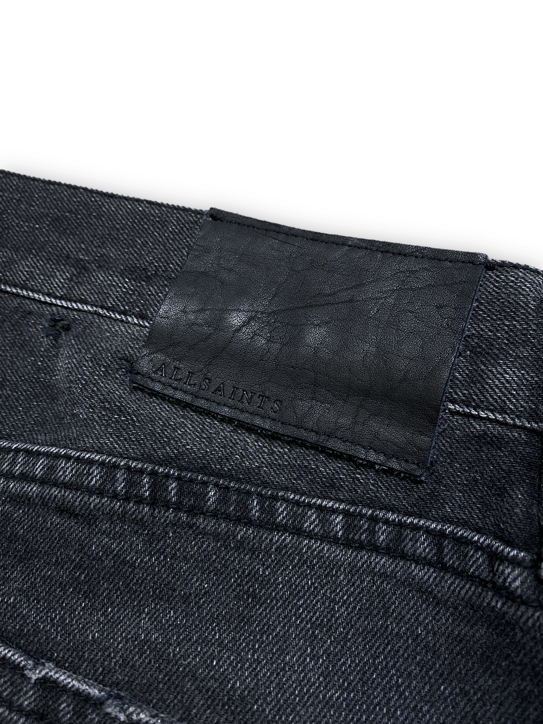 Allsaints ALLSAINTS cigarette skiny dlim denim jeans pants gray Size US 32 / EU 48 - 4 Thumbnail
