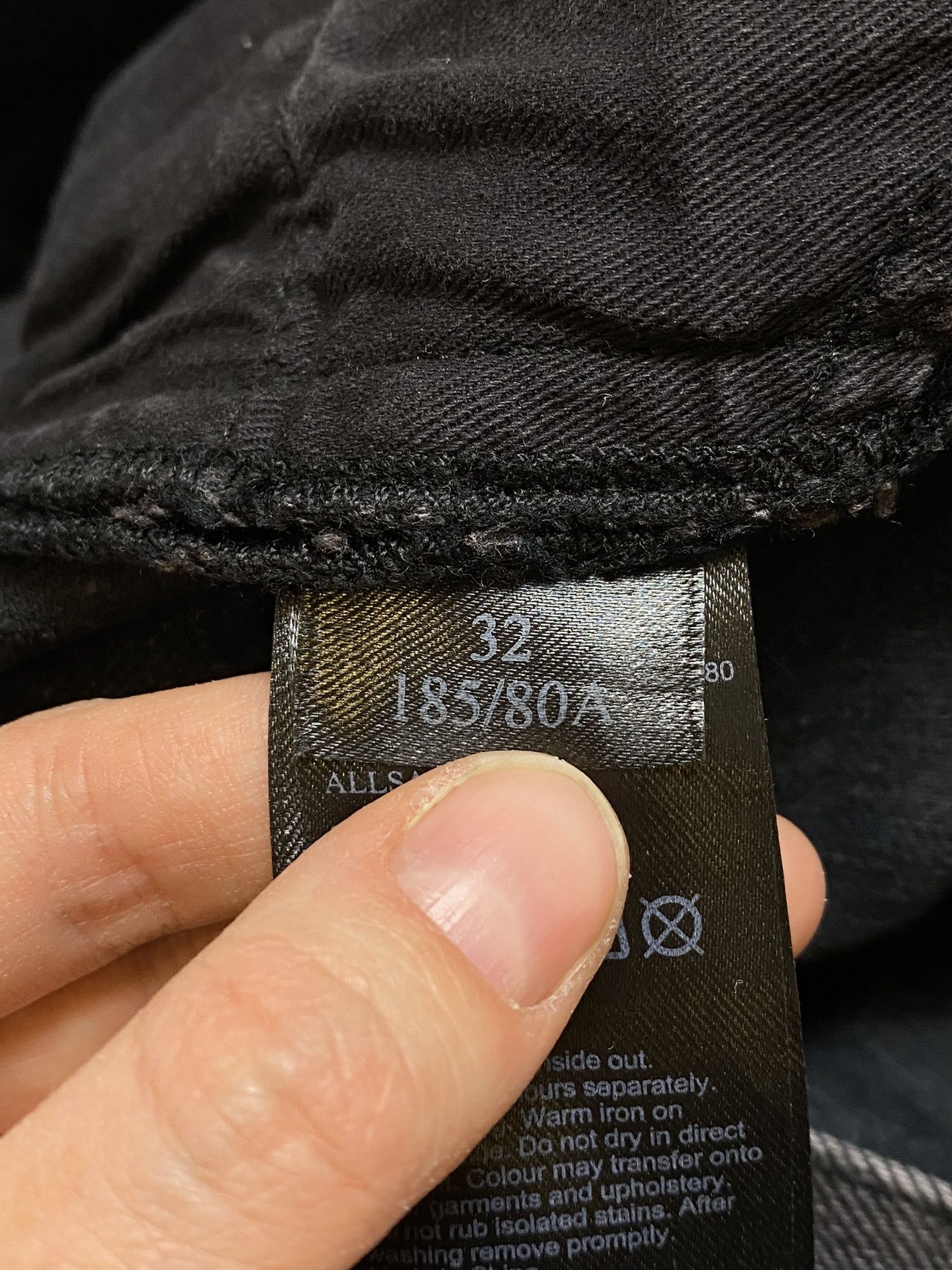 Allsaints ALLSAINTS cigarette skiny dlim denim jeans pants gray Size US 32 / EU 48 - 7 Thumbnail