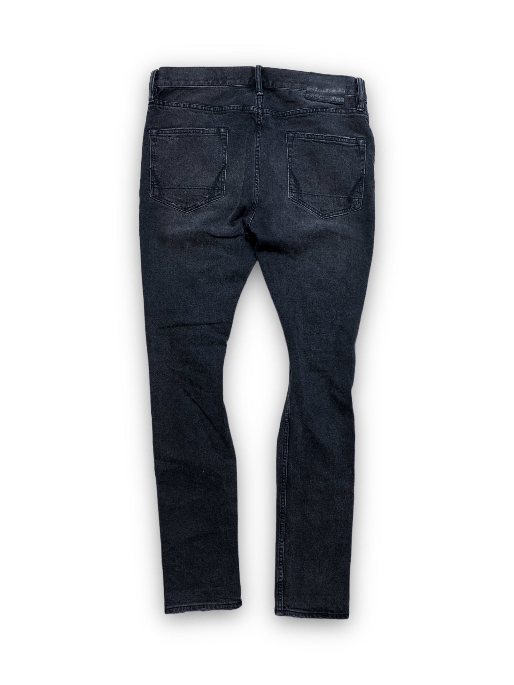 Allsaints ALLSAINTS cigarette skiny dlim denim jeans pants gray Size US 32 / EU 48 - 2 Thumbnail