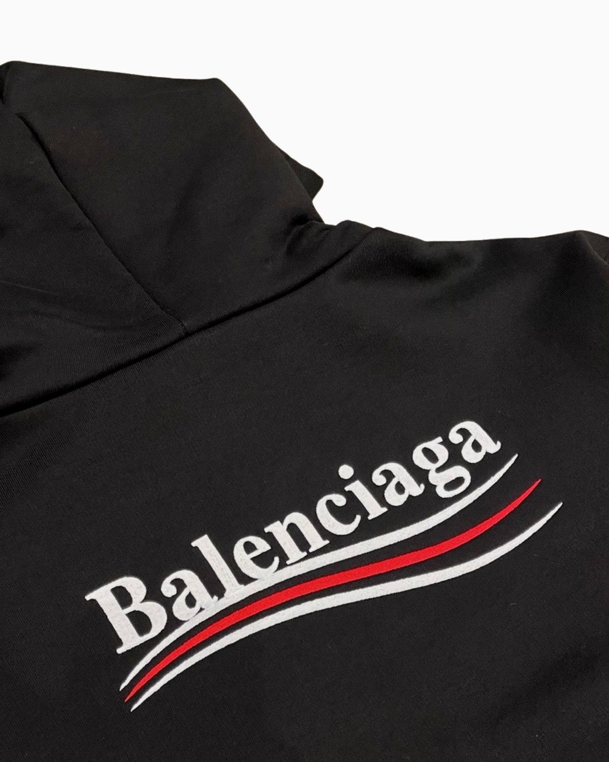 Balenciaga Balenciaga Political Campaign Logo Hoodie | Grailed