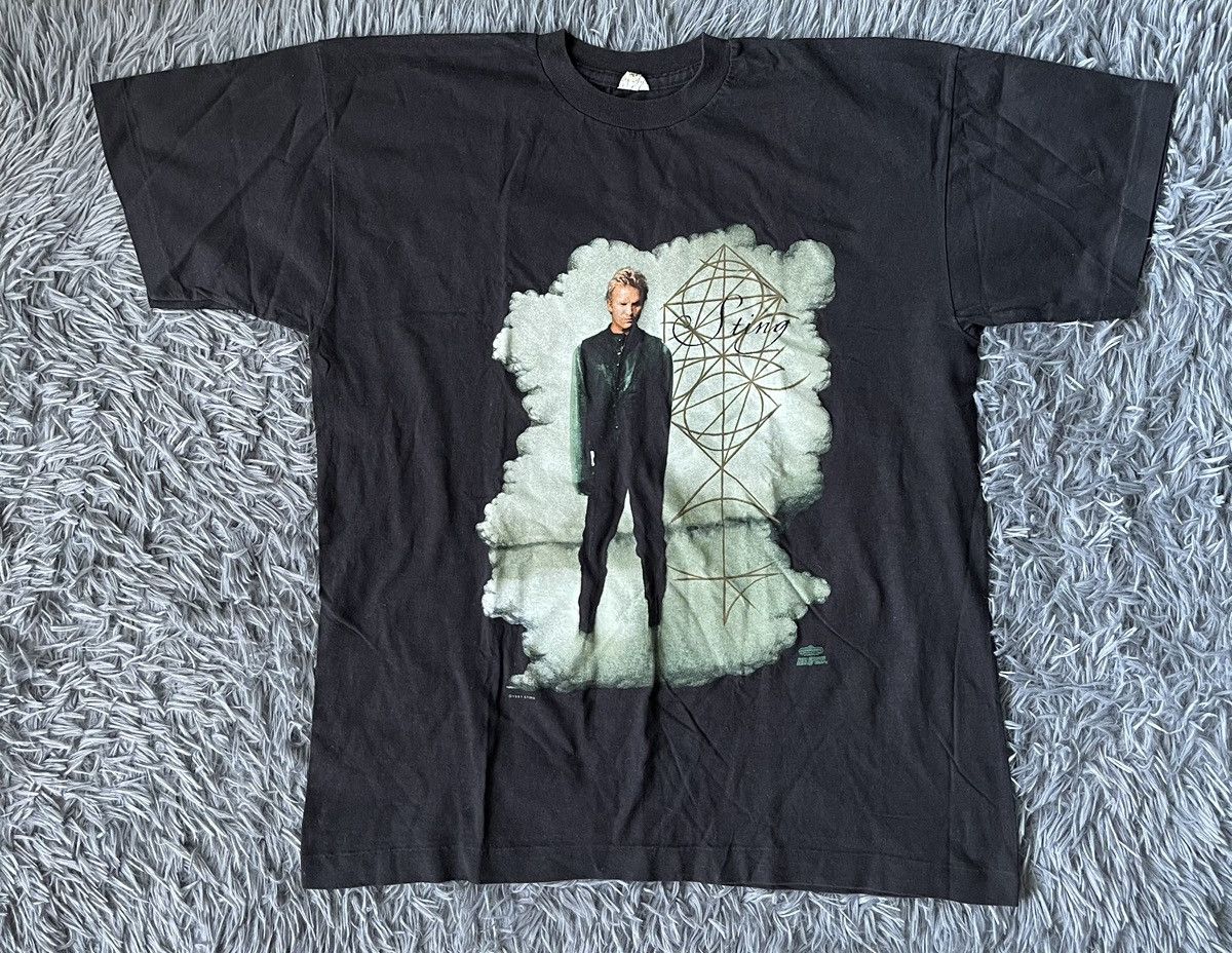 Band Tees × Sting × Vintage Sting 1991 vintage official t-shirt Size US L / EU 52-54 / 3 - 1 Thumbnail
