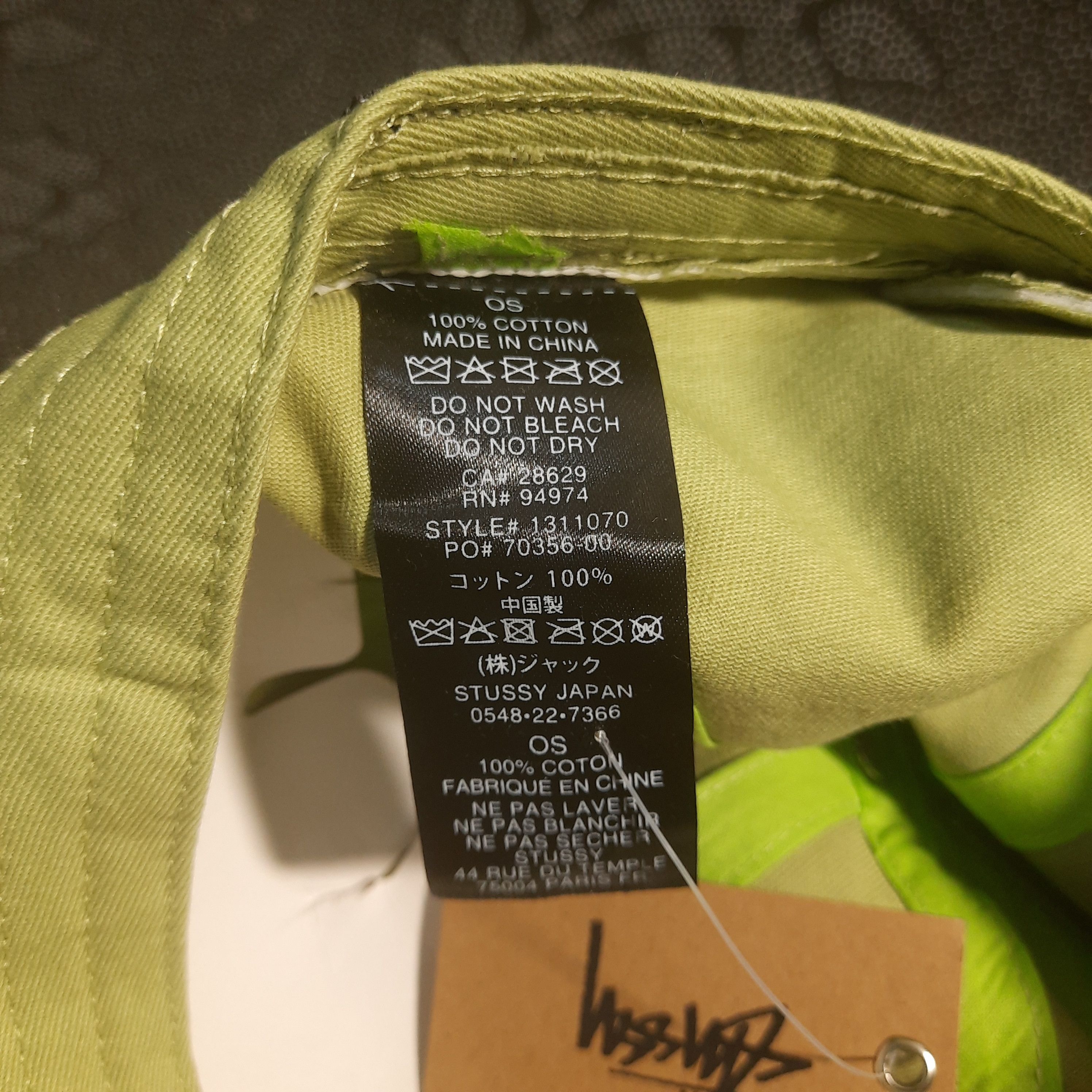 Stussy Stussy Cap Hat Size ONE SIZE - 5 Thumbnail