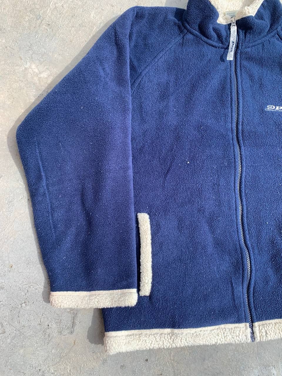 Japanese Brand Vintage Piko Sherpa Lined Fleece Zip Up Jacket Size US L / EU 52-54 / 3 - 4 Thumbnail
