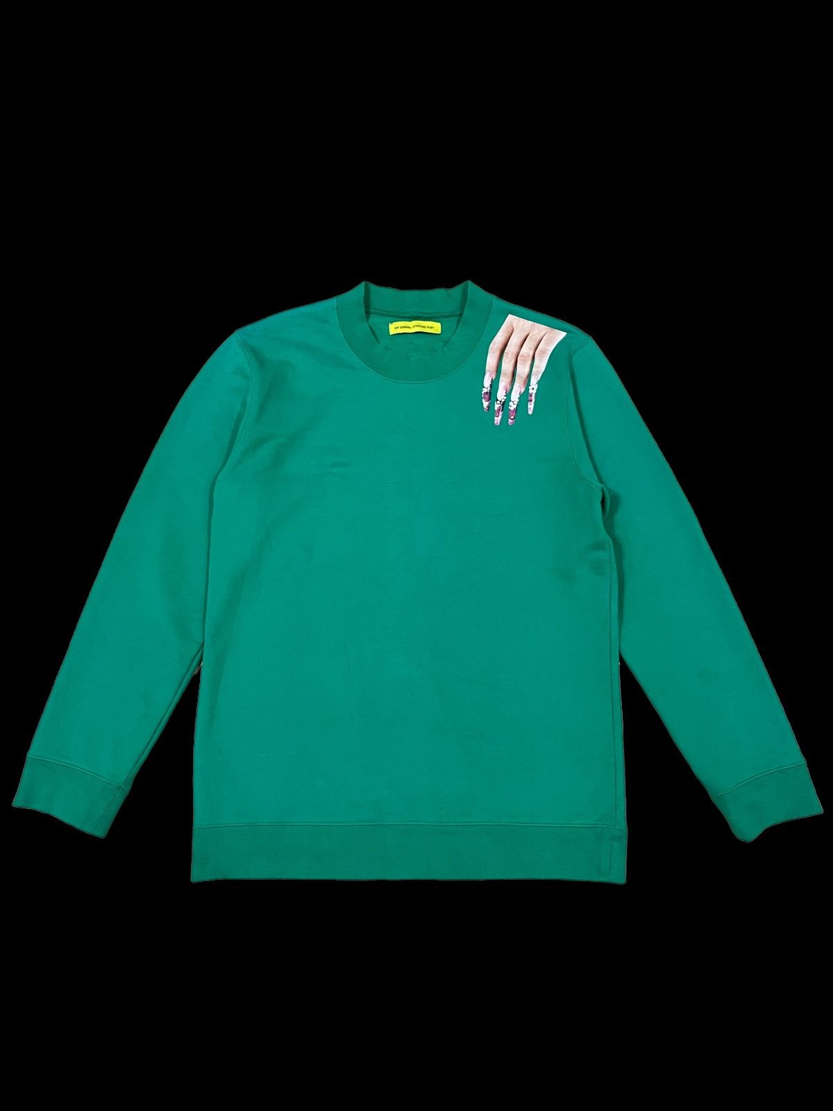 Raf Simons / Sterling Ruby ニットセーター Raf Simons Sterling ruby RARE heavy knit patchwork sweater