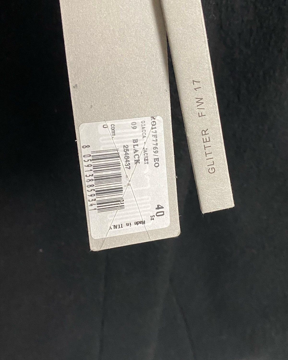 Rick Owens FW17 ‘GLITTER’ Heavy Felted Wool Mantle Size US M / EU 48-50 / 2 - 6 Thumbnail