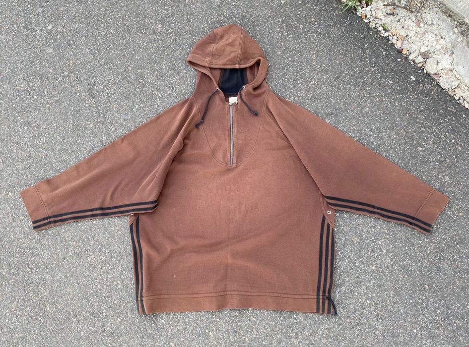 Adidas Vintage 80 s Adidas Originals Oversized Kanye Style Hoodie