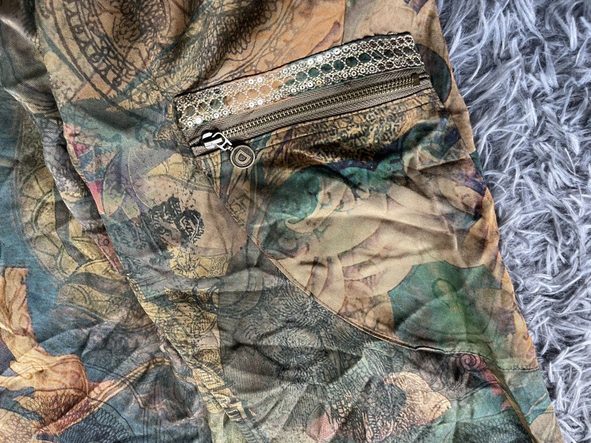 Desigual × Vintage Desigual Y2K harem Cyrillic texted graphic JPG style pants Size 25" / US 0 / IT 36 - 6 Thumbnail