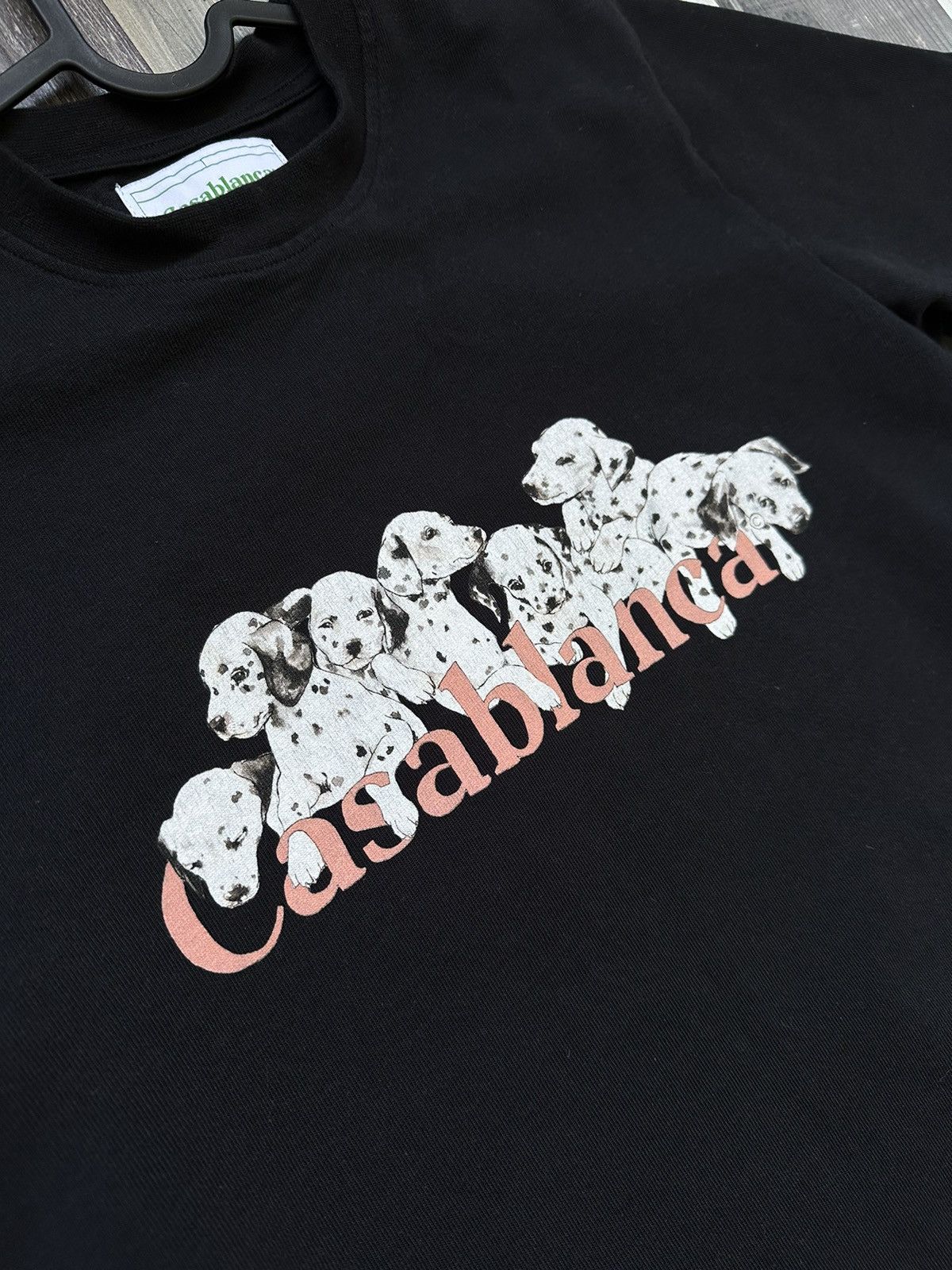 Casablanca × Streetwear Casablanca Printed T-shirt Tee 'Dalmatians' Cotton Size US M / EU 48-50 / 2 - 3 Thumbnail