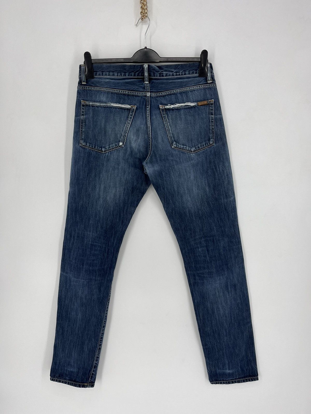 Carhartt × Vintage VIntage y2k Carhartt Fire Resistant Blue Jeans Cargo Pants Size US 33 - 10 Thumbnail