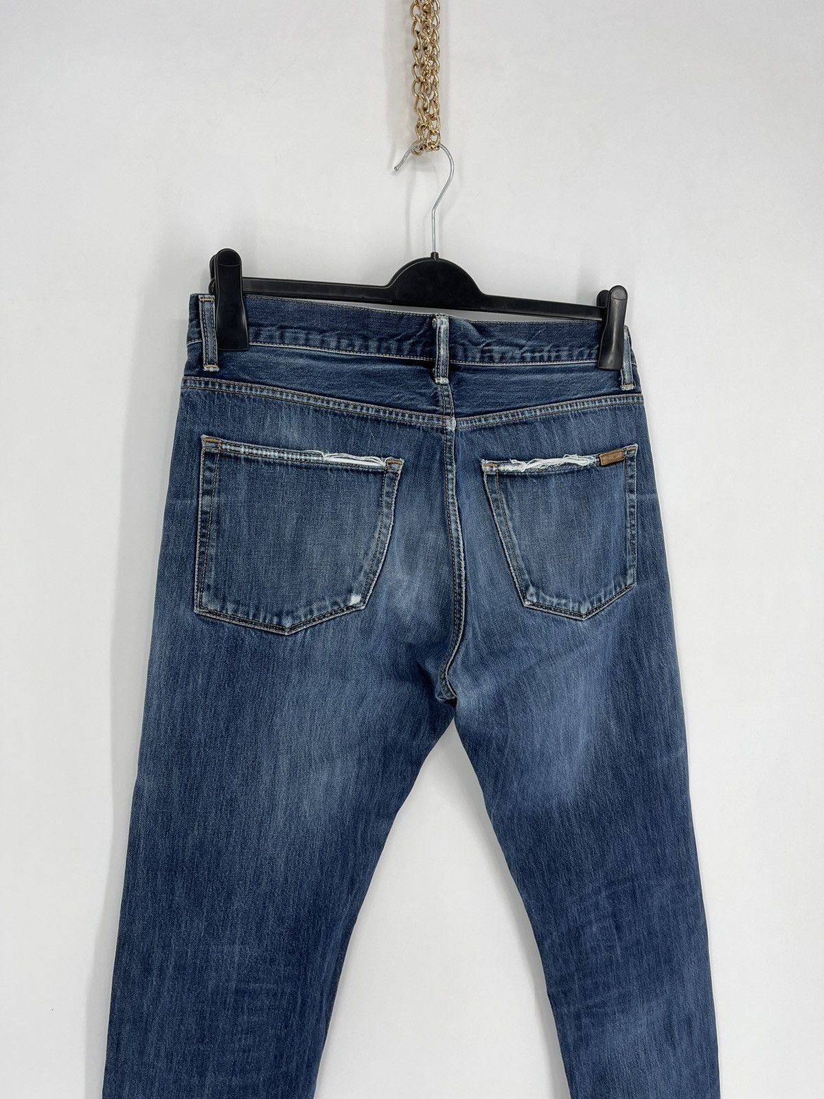 Carhartt × Vintage VIntage y2k Carhartt Fire Resistant Blue Jeans Cargo Pants Size US 33 - 12 Thumbnail