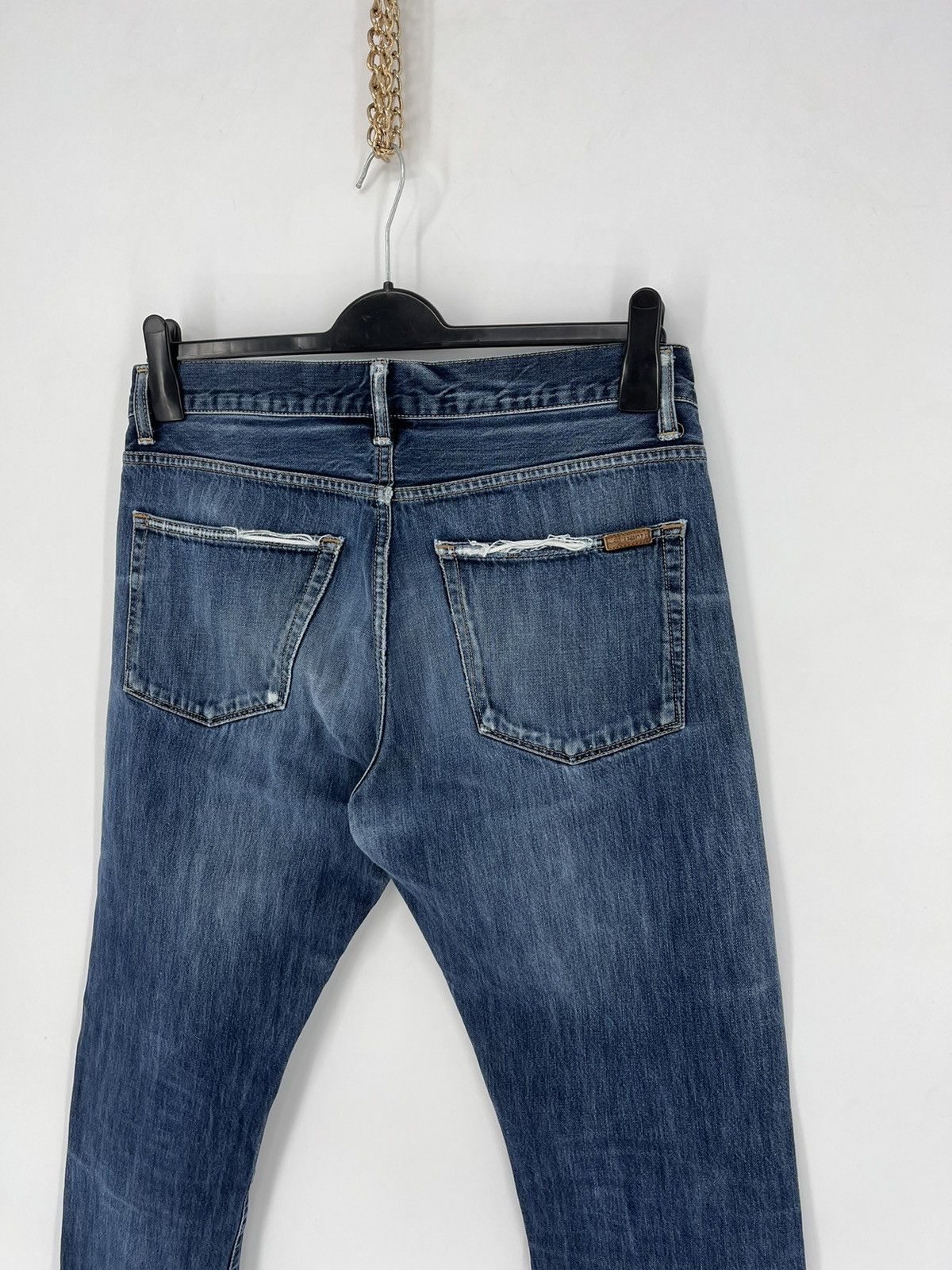 Carhartt × Vintage VIntage y2k Carhartt Fire Resistant Blue Jeans Cargo Pants Size US 33 - 13 Thumbnail