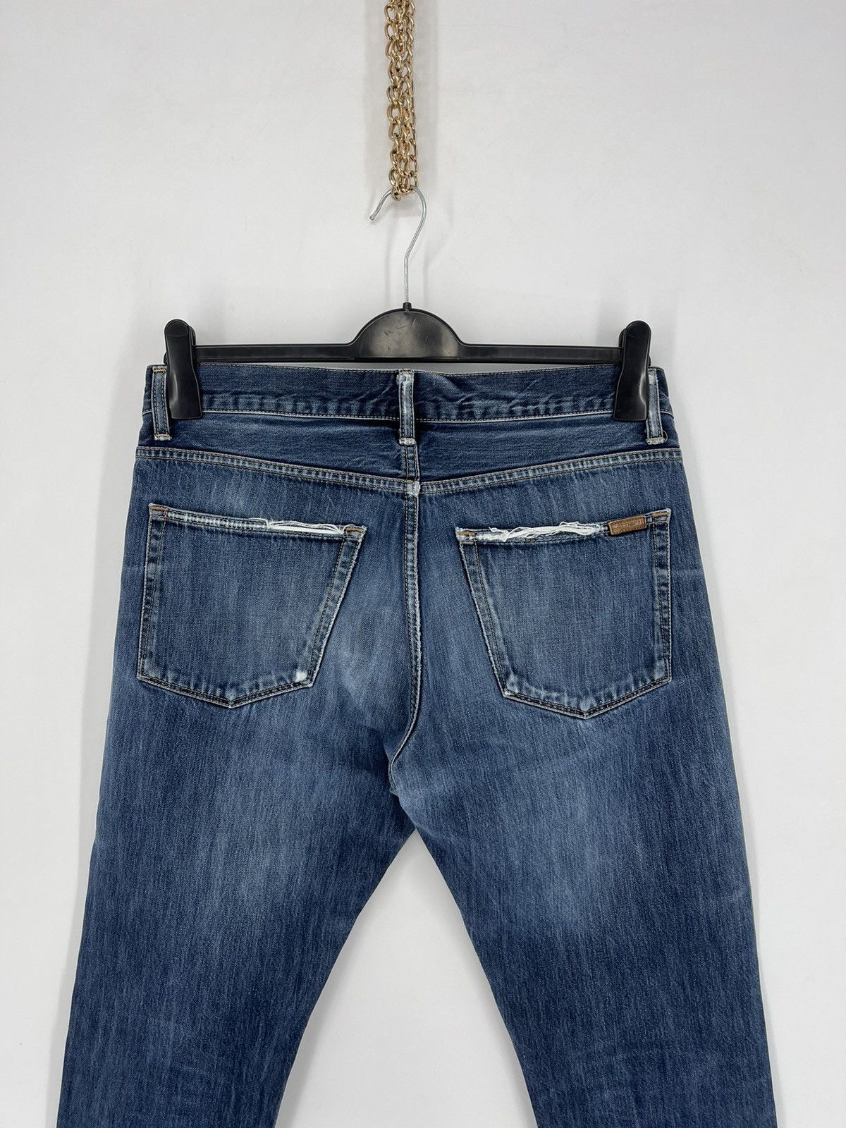 Carhartt × Vintage VIntage y2k Carhartt Fire Resistant Blue Jeans Cargo Pants Size US 33 - 11 Thumbnail