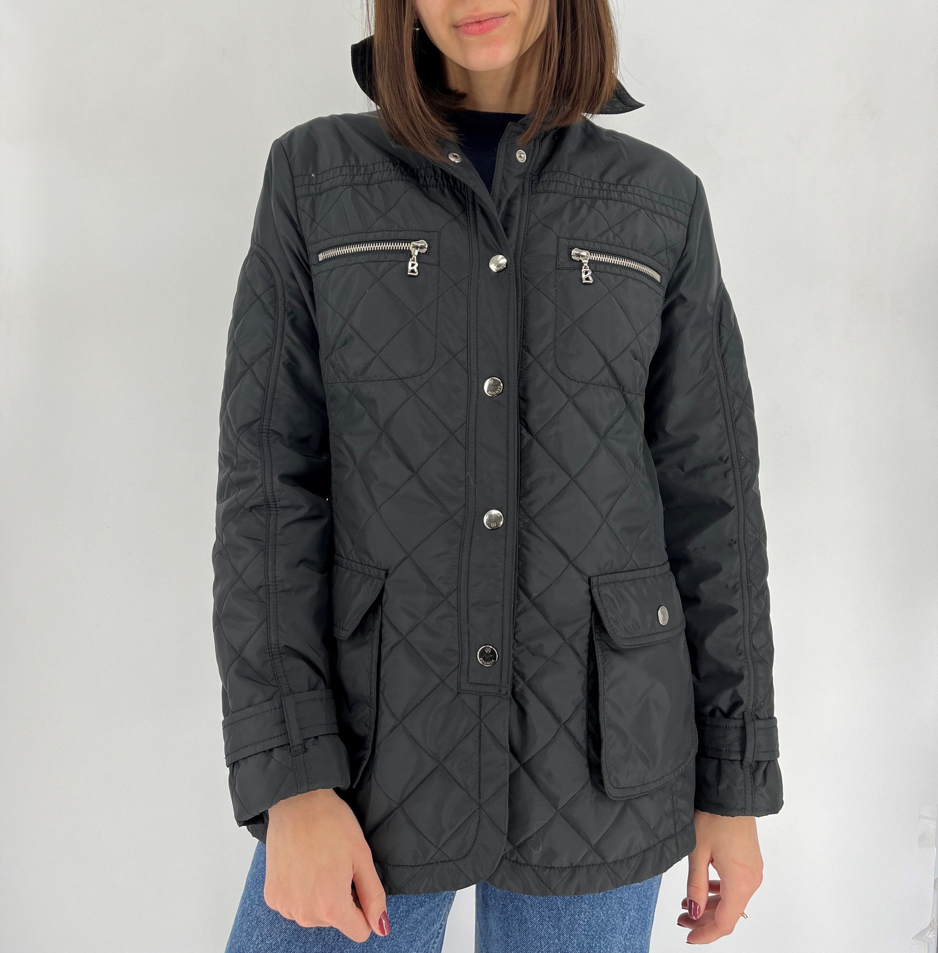 Bogner Bogner Black quilted jacket US 8 Size M / US 6-8 / IT 42-44 - 4 Thumbnail