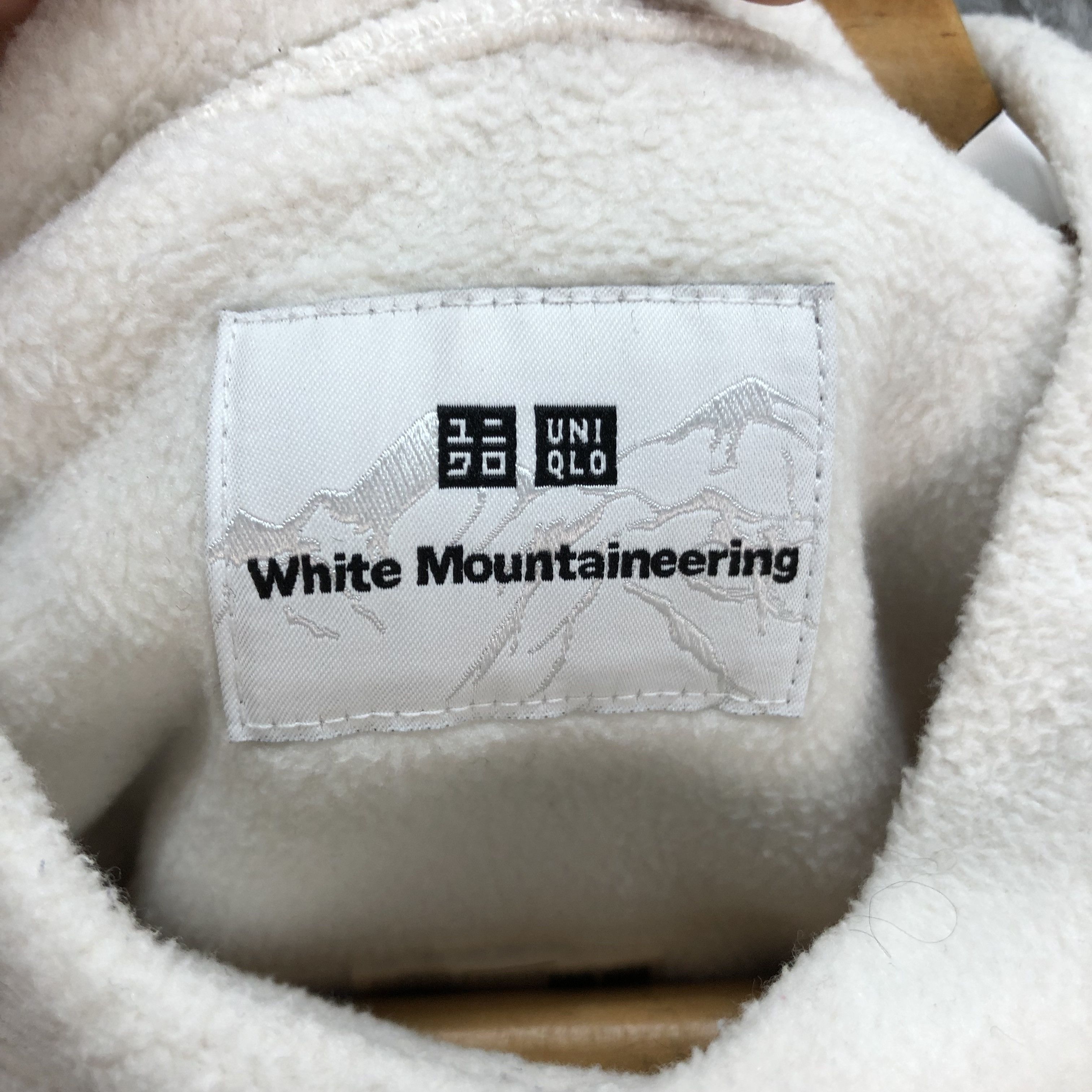 Uniqlo × White Mountaineering Uniqlo X White Mountaineering White Fleece #6007-217 Size M / US 6-8 / IT 42-44 - 8 Thumbnail