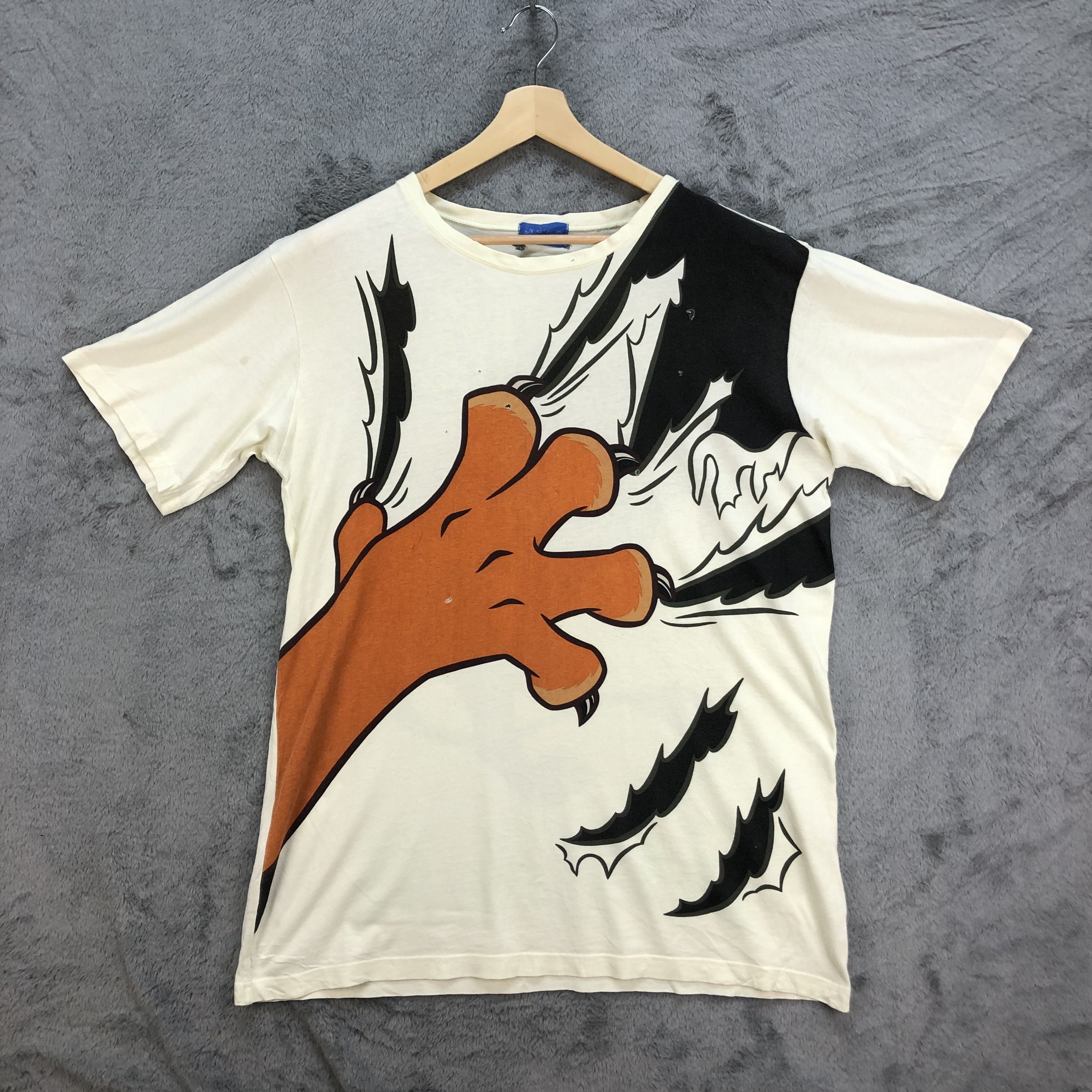 Disney Trashed Disney Movie Mowgli Scar Distress T Shirt #6013-218 Size US L / EU 52-54 / 3 - 1 Thumbnail