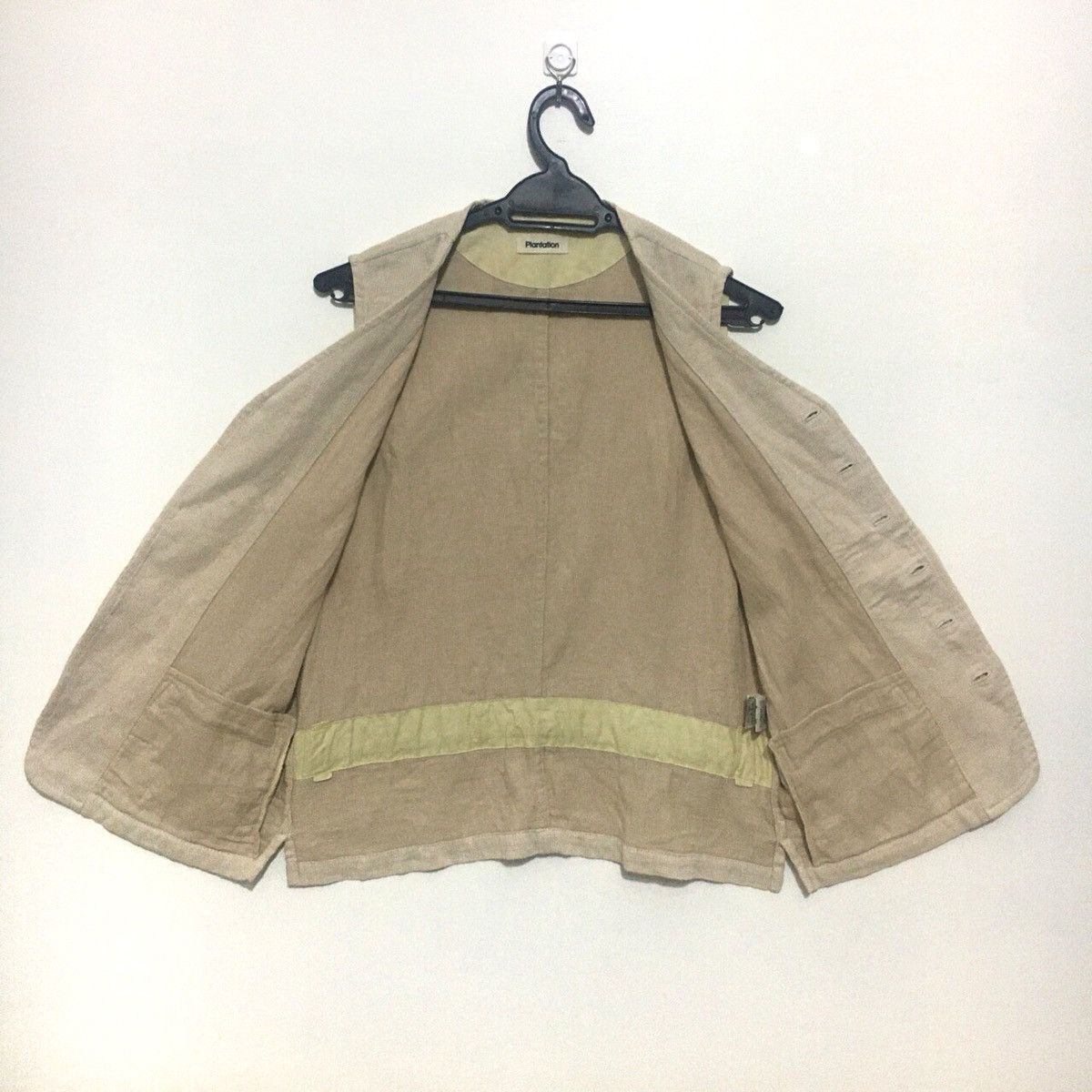 Designer × Issey Miyake × Japanese Brand Vintage Vest Plantation By Issey Miyake Size 36S - 5 Thumbnail