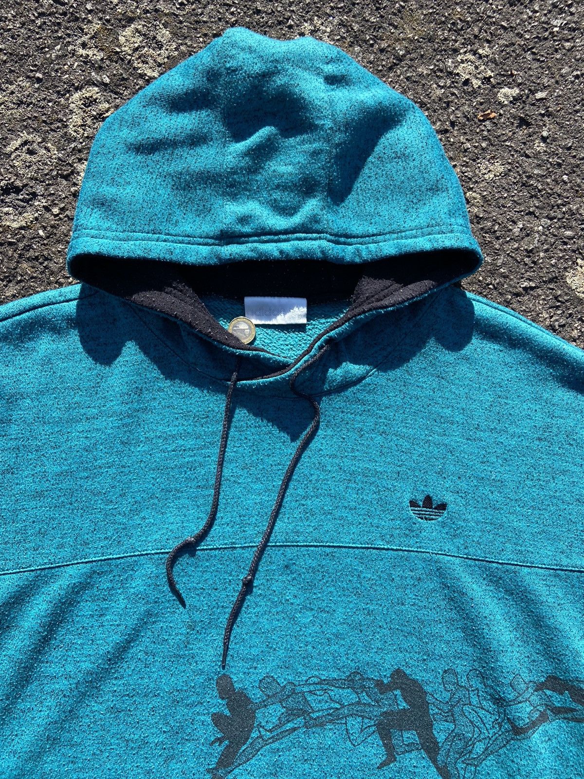 Adidas Hoodie Adidas Vintage Size US M / EU 48-50 / 2 - 4 Thumbnail