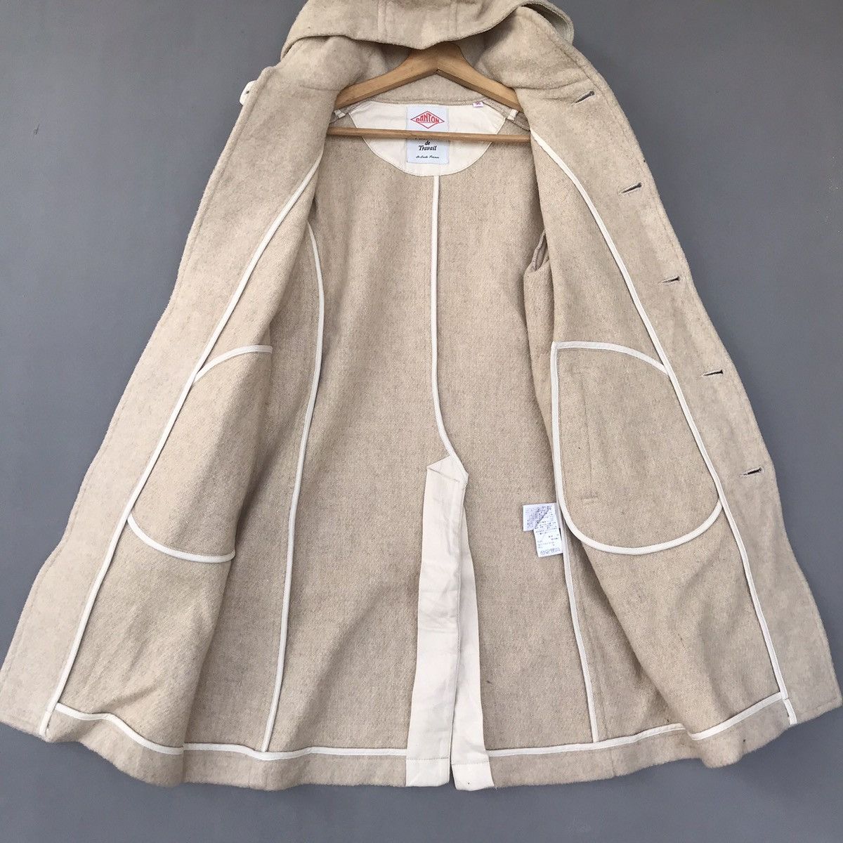 Danton × Japanese Brand × Vintage Vintage Danton by Vetements de Travail wool jacket Size US M / EU 48-50 / 2 - 7 Thumbnail
