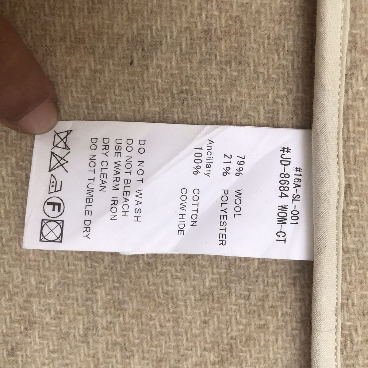 Danton × Japanese Brand × Vintage Vintage Danton by Vetements de Travail wool jacket Size US M / EU 48-50 / 2 - 4 Thumbnail