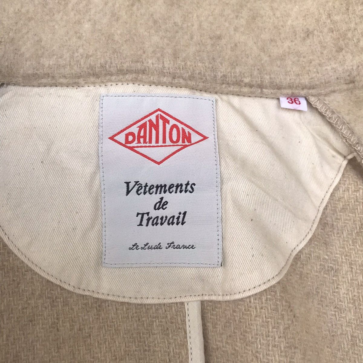 Danton × Japanese Brand × Vintage Vintage Danton by Vetements de Travail wool jacket Size US M / EU 48-50 / 2 - 6 Thumbnail