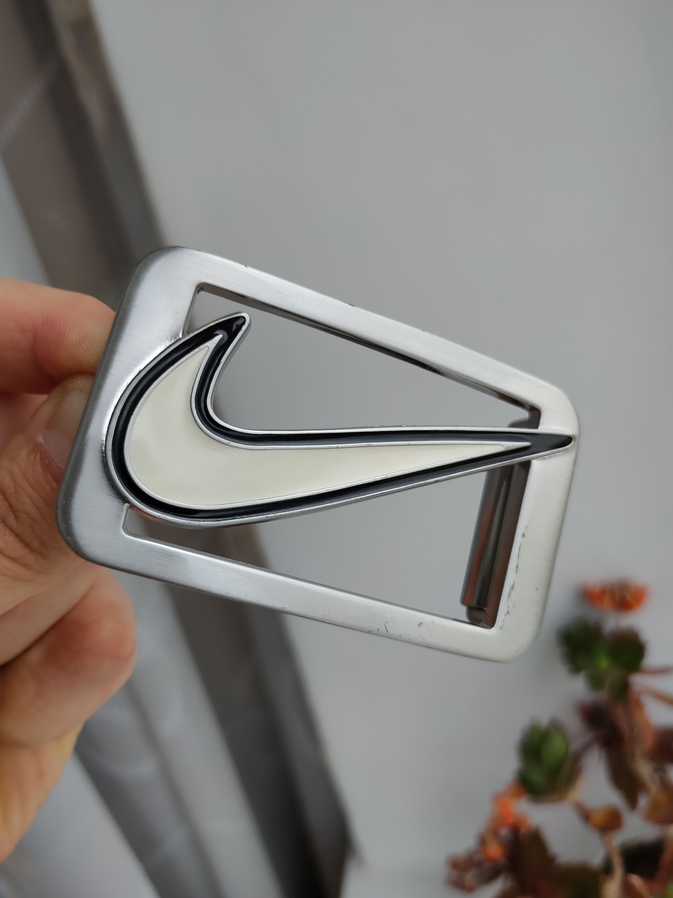 Nike Nike buckle belt nike big logo metal buckle nike Size ONE SIZE - 1 Thumbnail