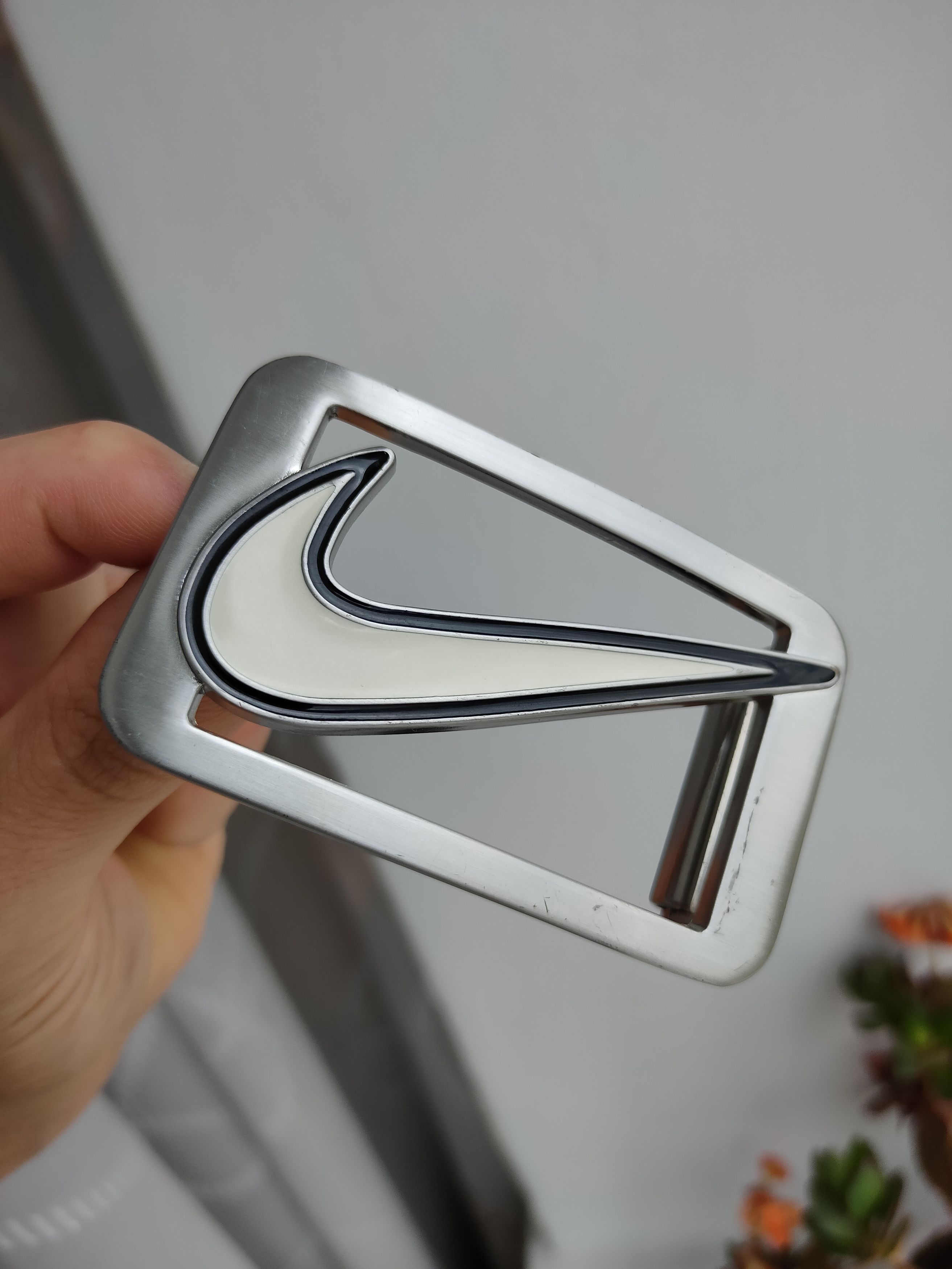 Nike Nike buckle belt nike big logo metal buckle nike Size ONE SIZE - 3 Thumbnail